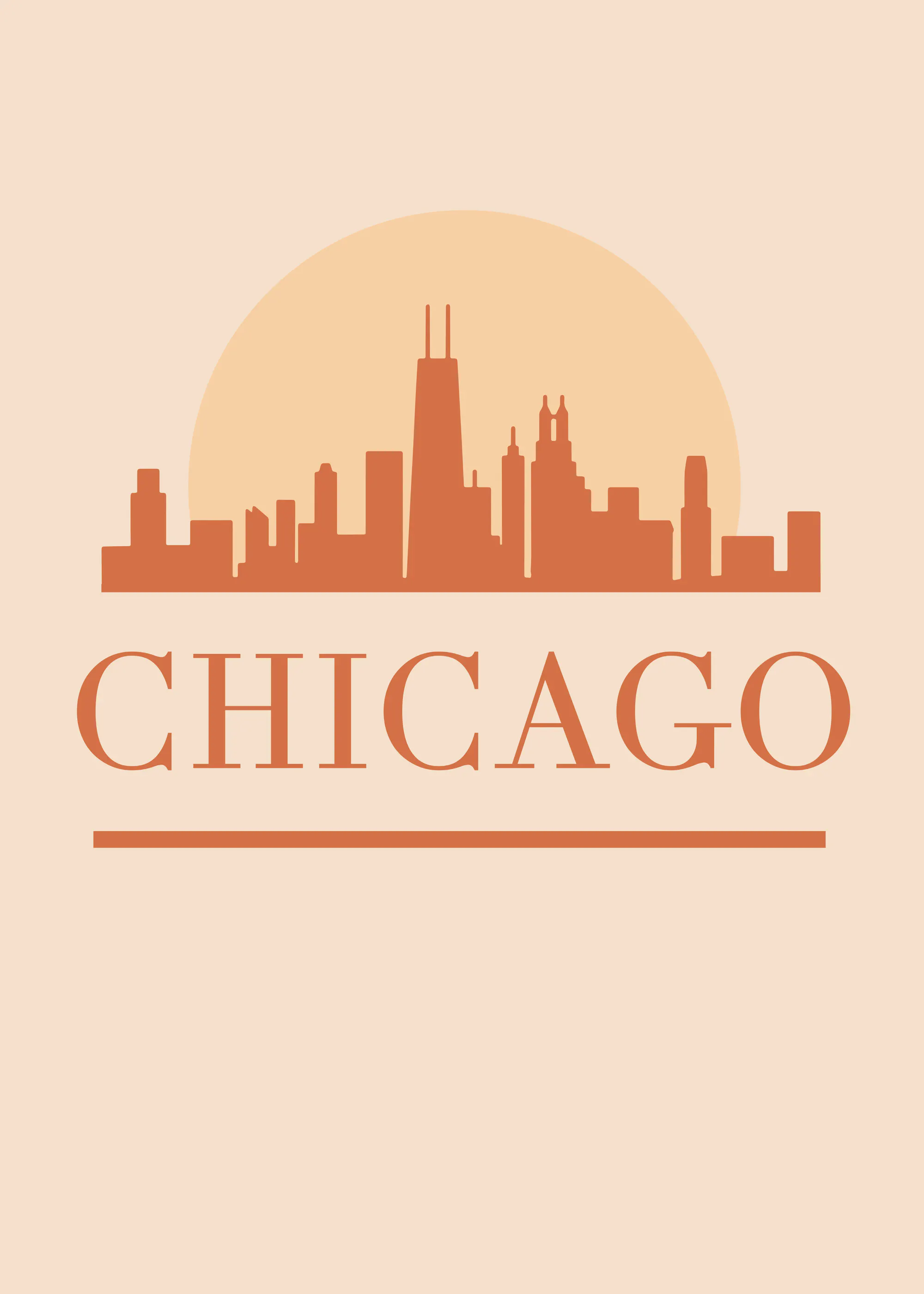 Chicago Skyline Poster 0