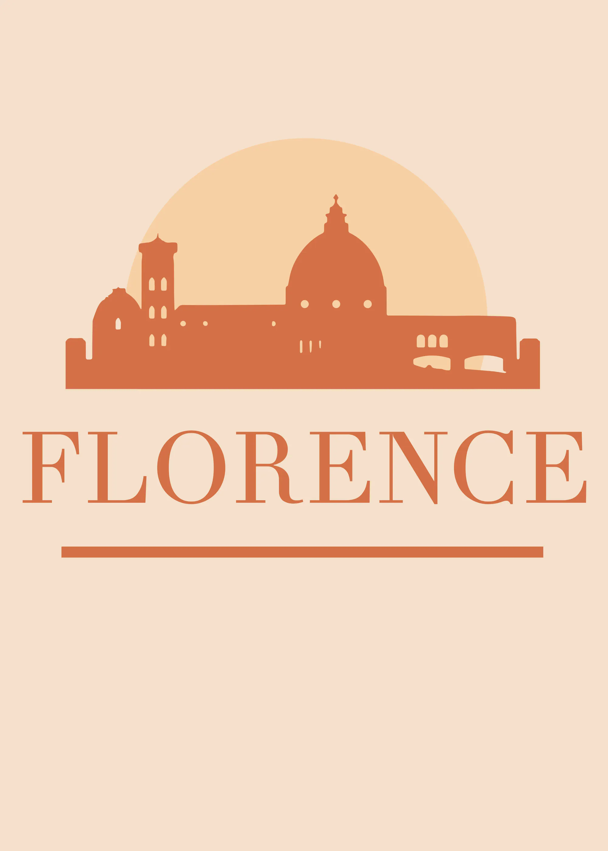 Florence Skyline Poster 0