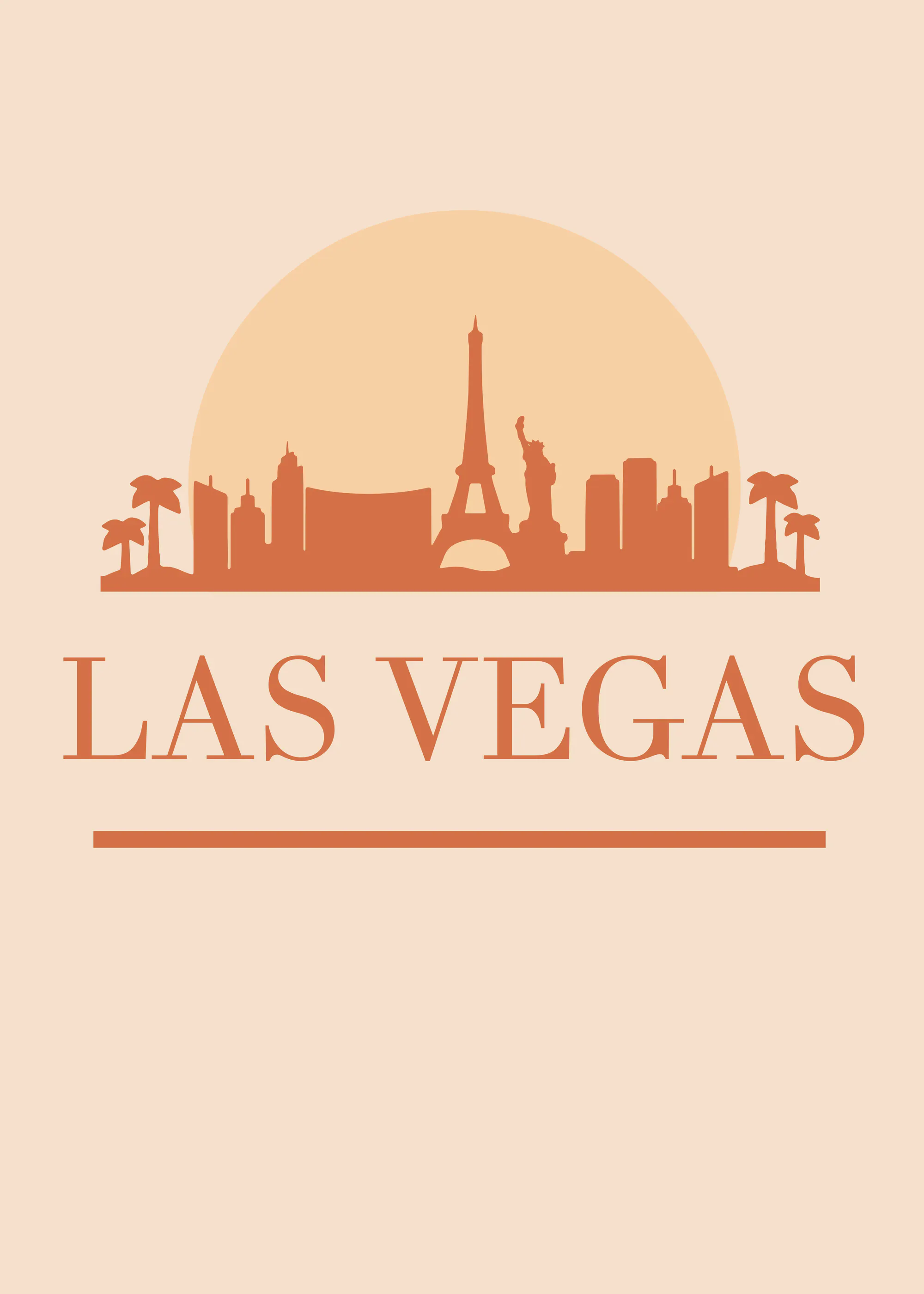 Las Vegas Skyline Juliste 0