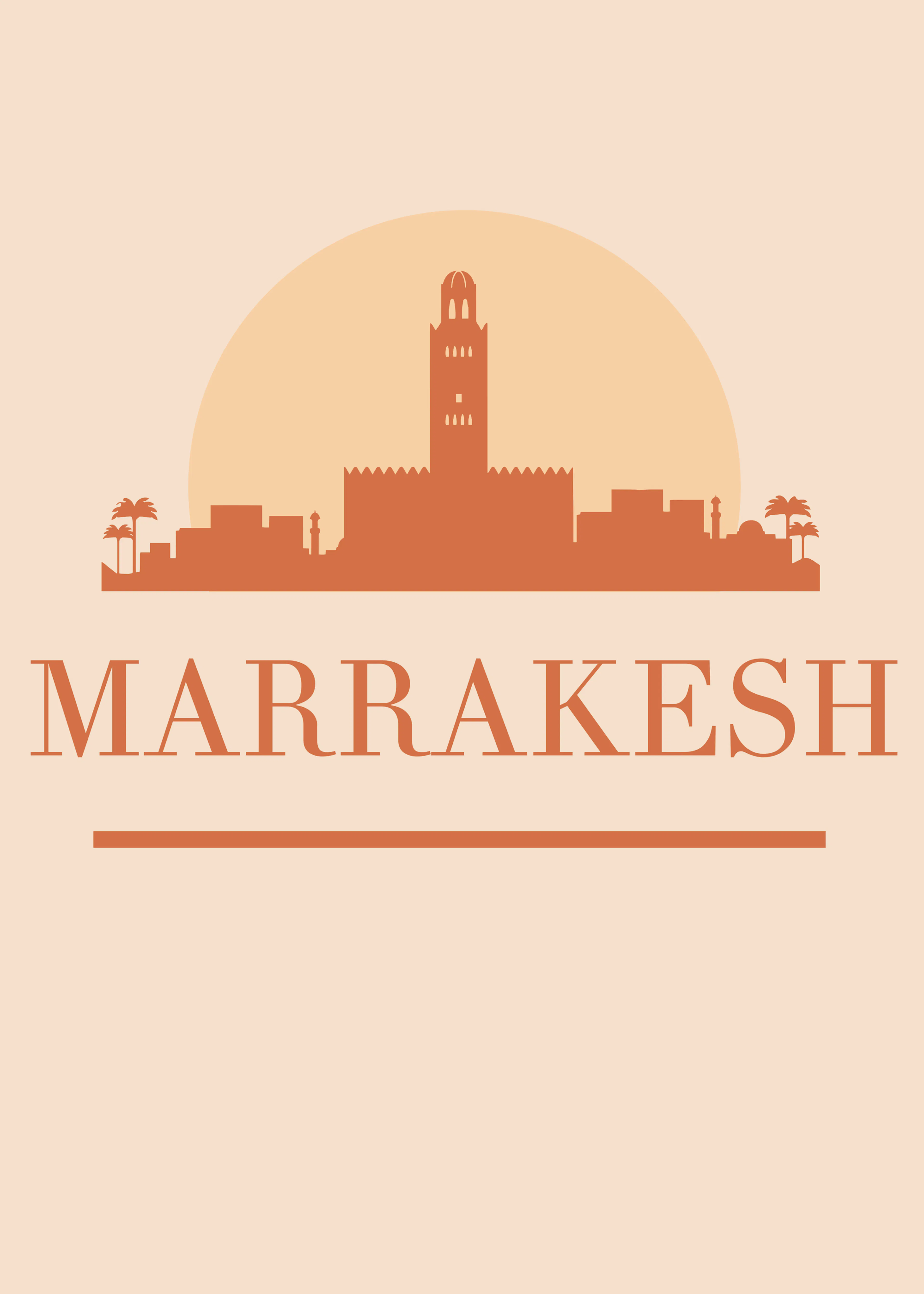Marrakesh Sunset Poster 0