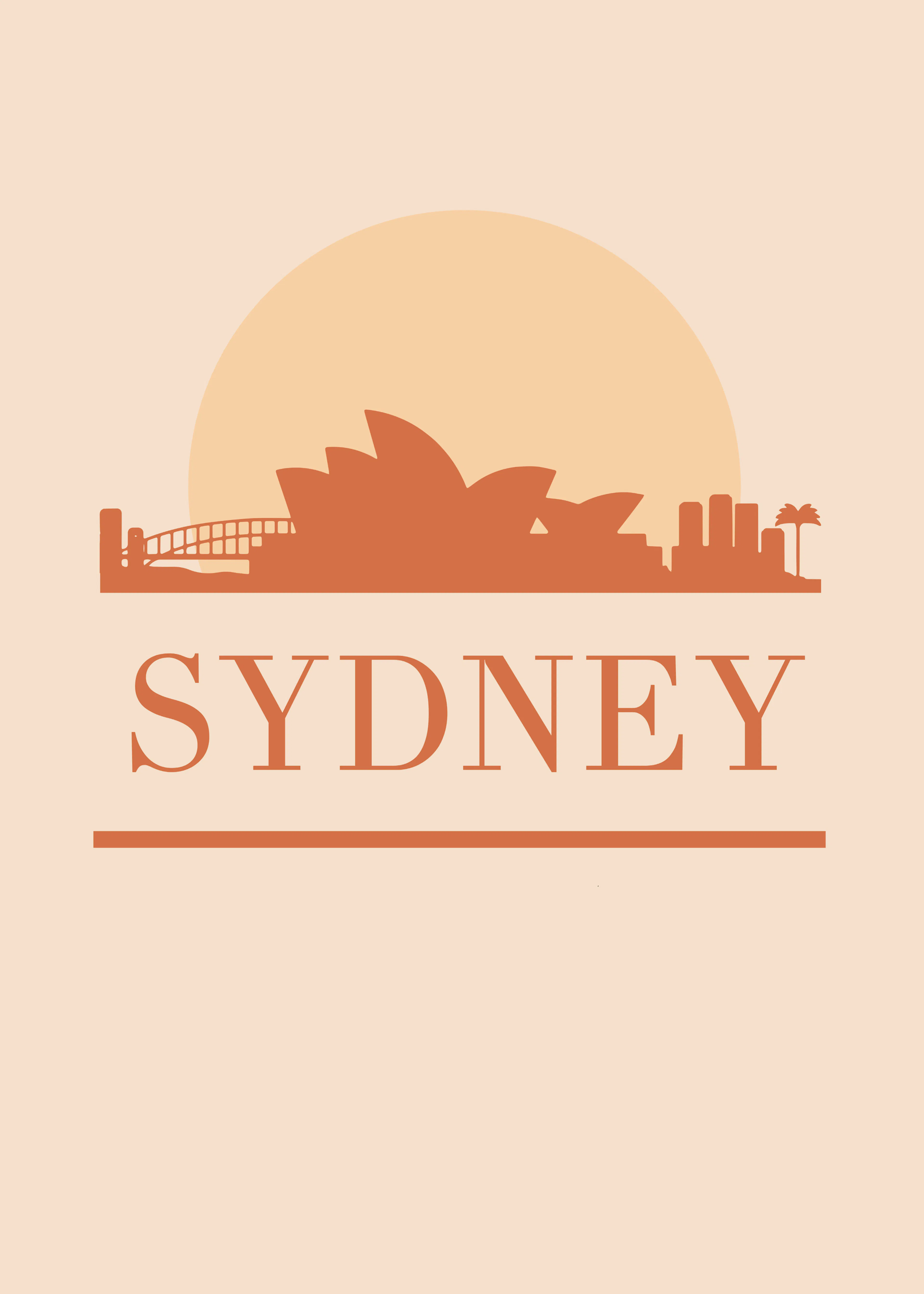 Sunset Sydney Poster 0