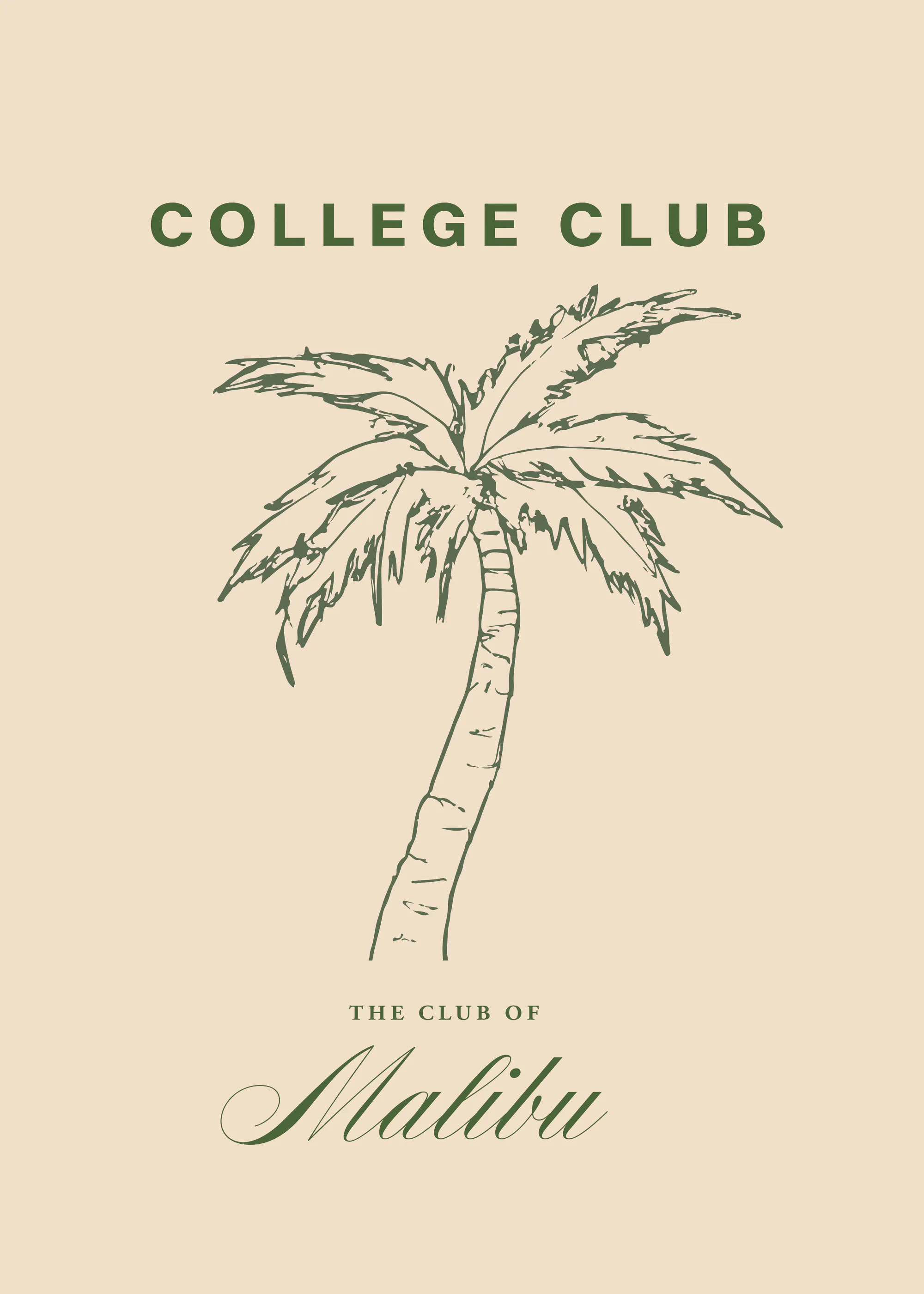 Malibu Palm Poster 0