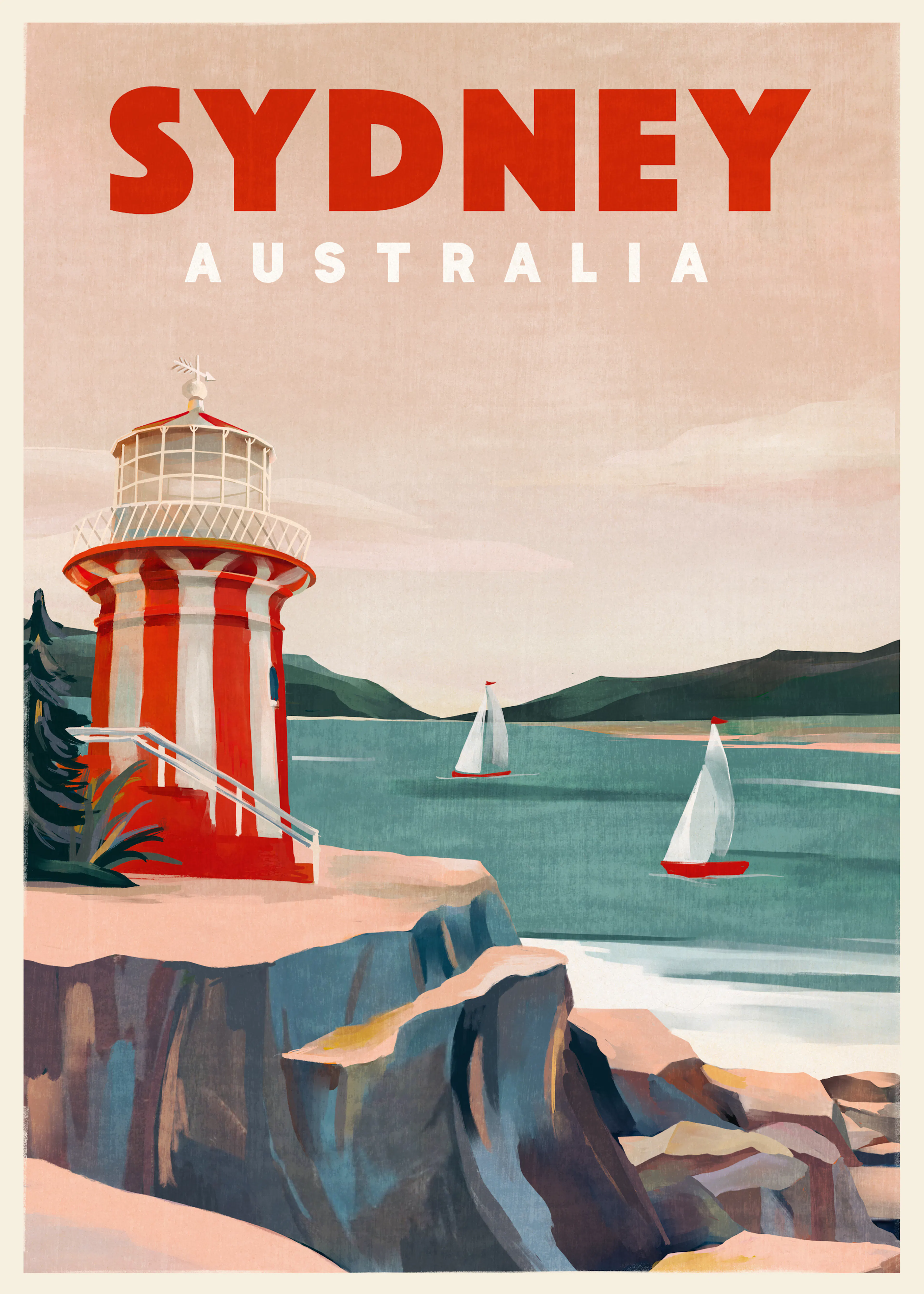 Sydney Coastal Escape Poster 0
