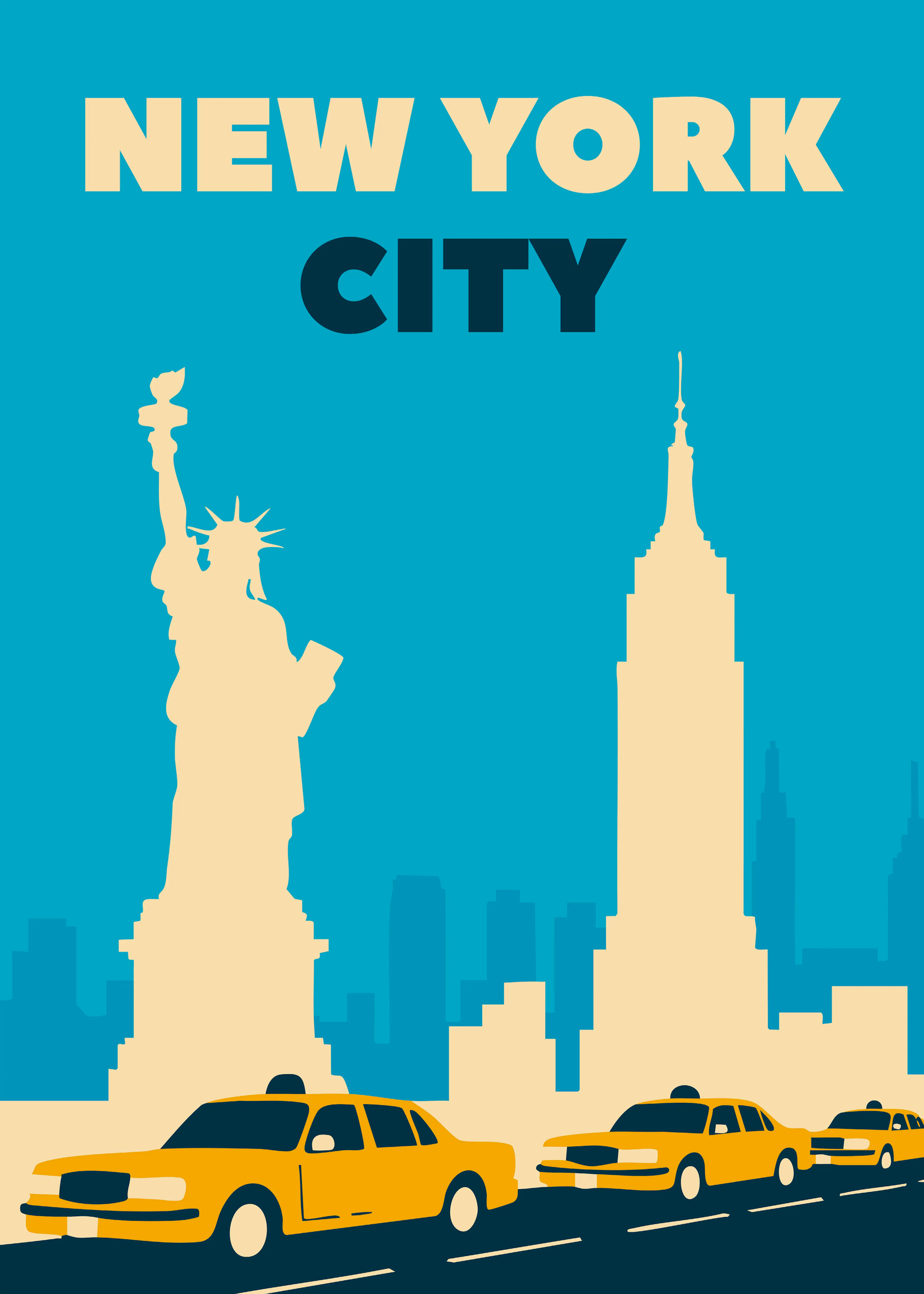 New York Vibes Poster 0