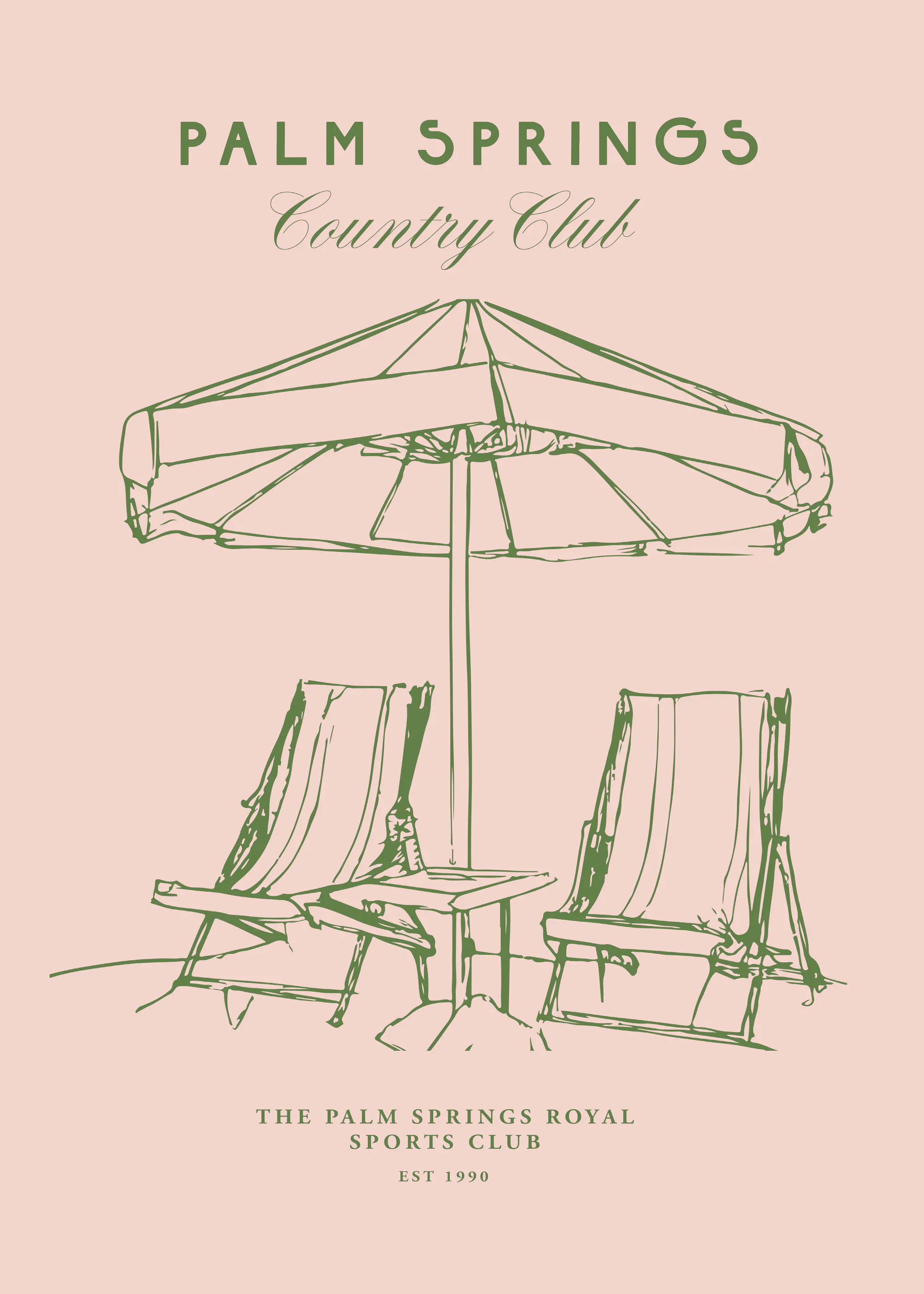 Palm Springs Getaway Poster 0
