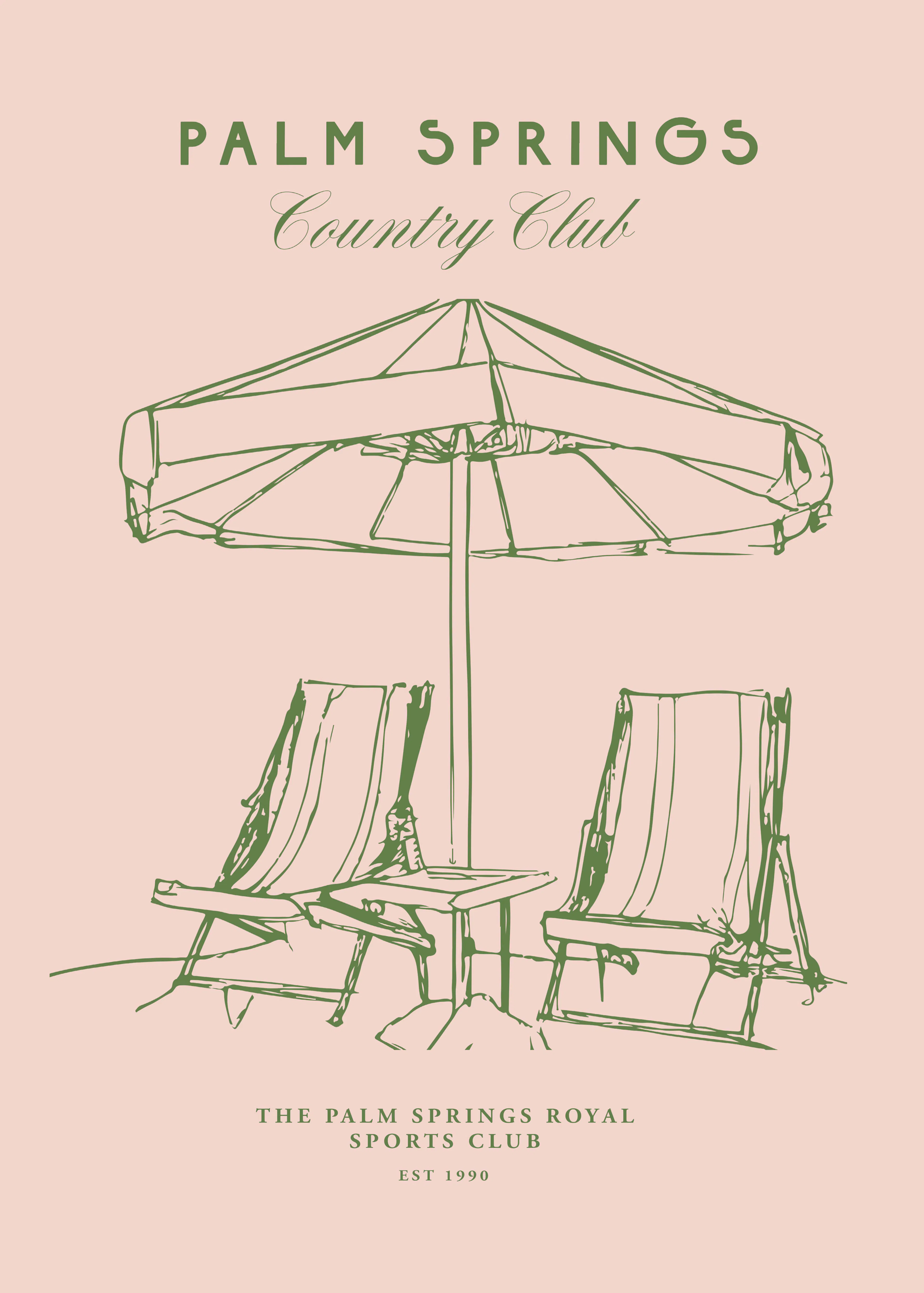Palm Springs Getaway Poster 0