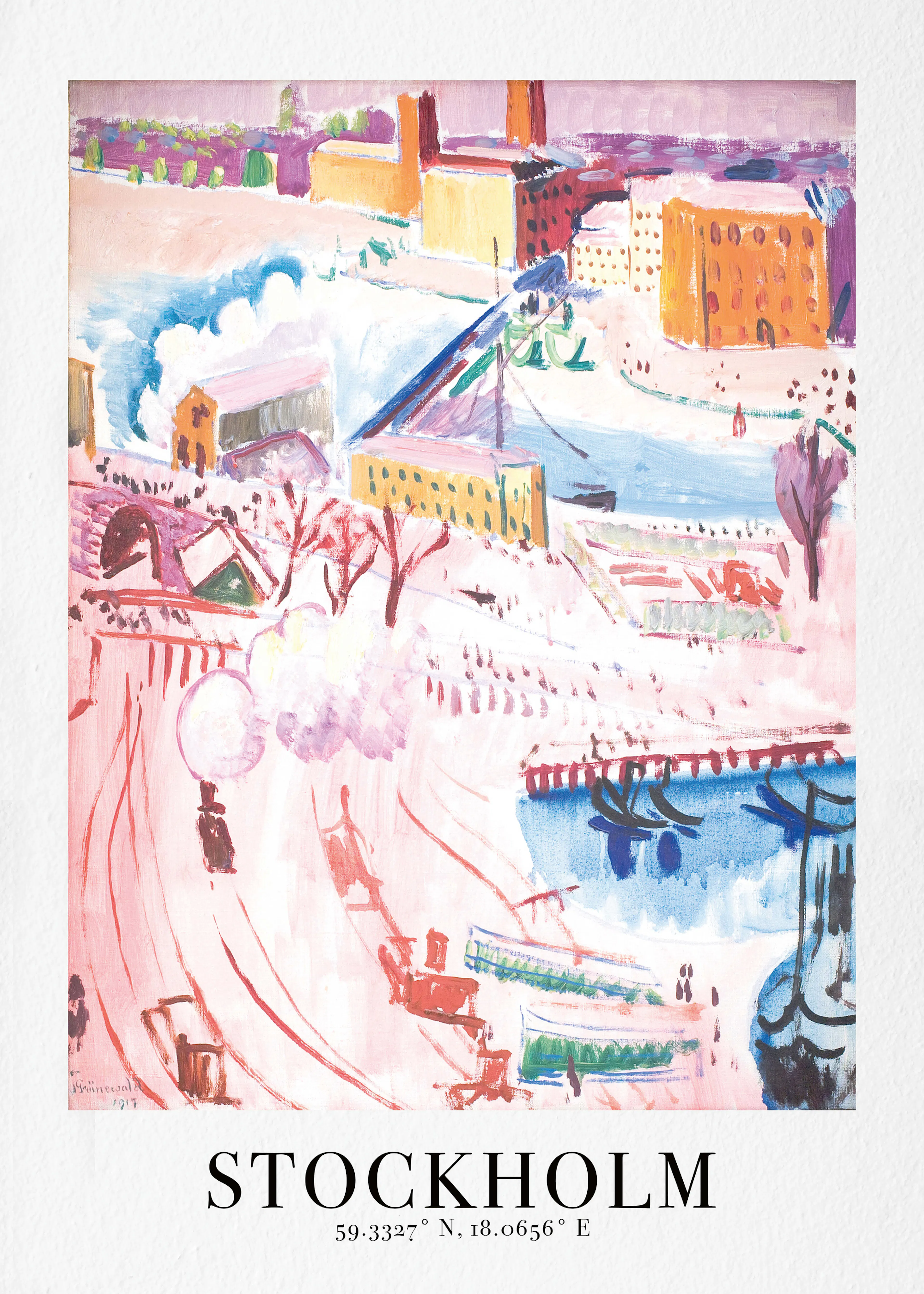 Stockholm Charm Poster 0