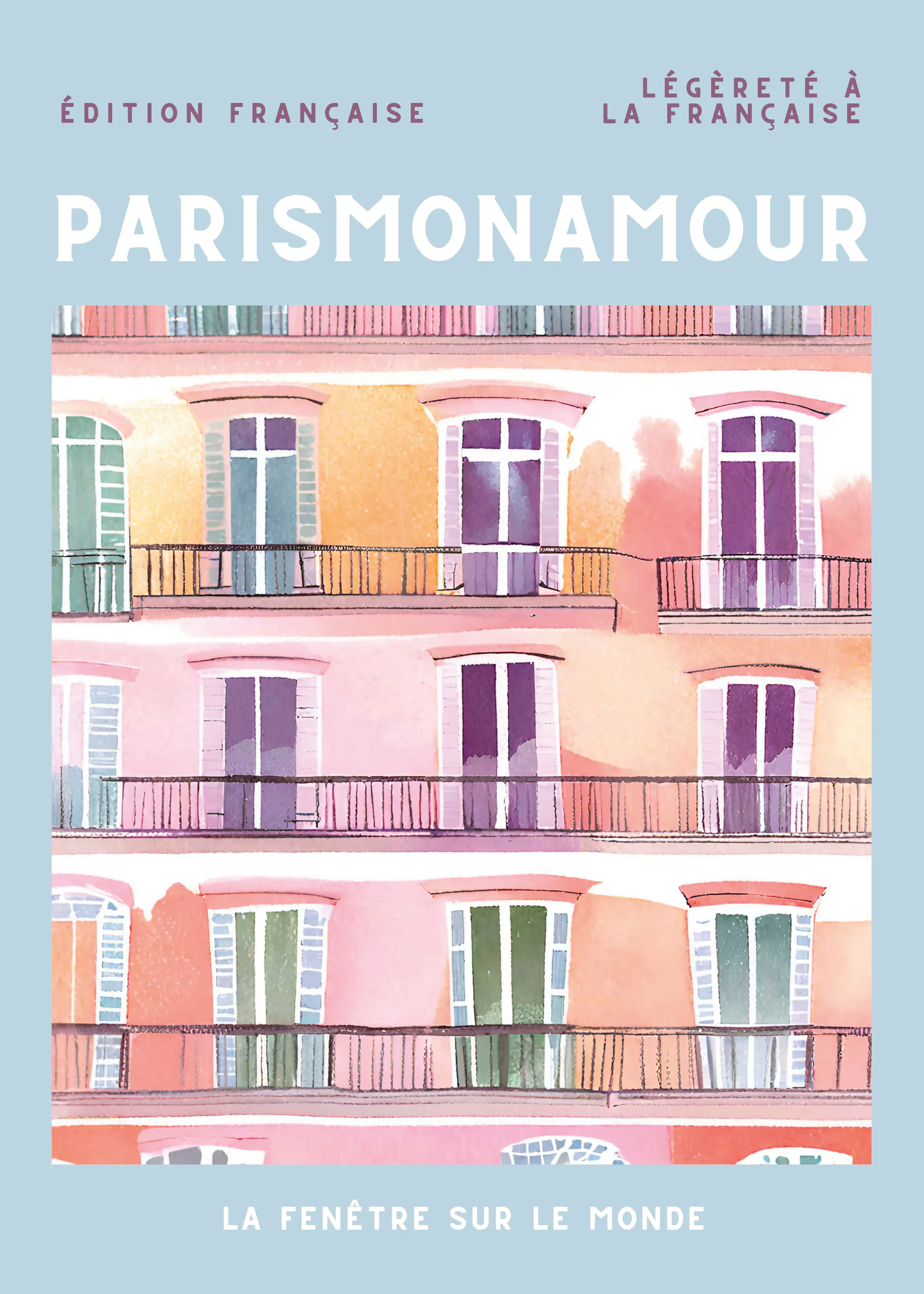 Pastel Parisian Charm Poster 0