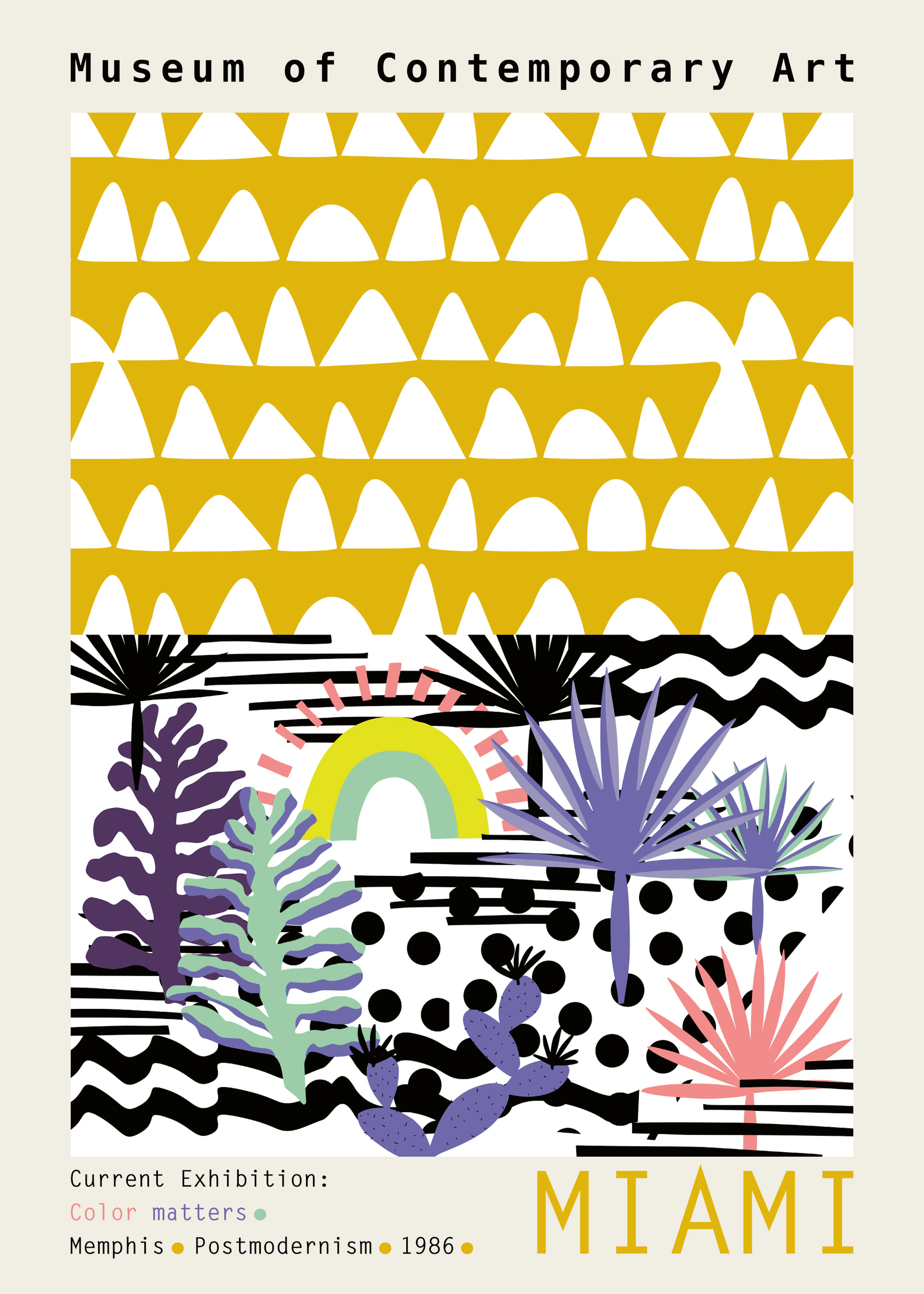 Miami Vibes Poster 0