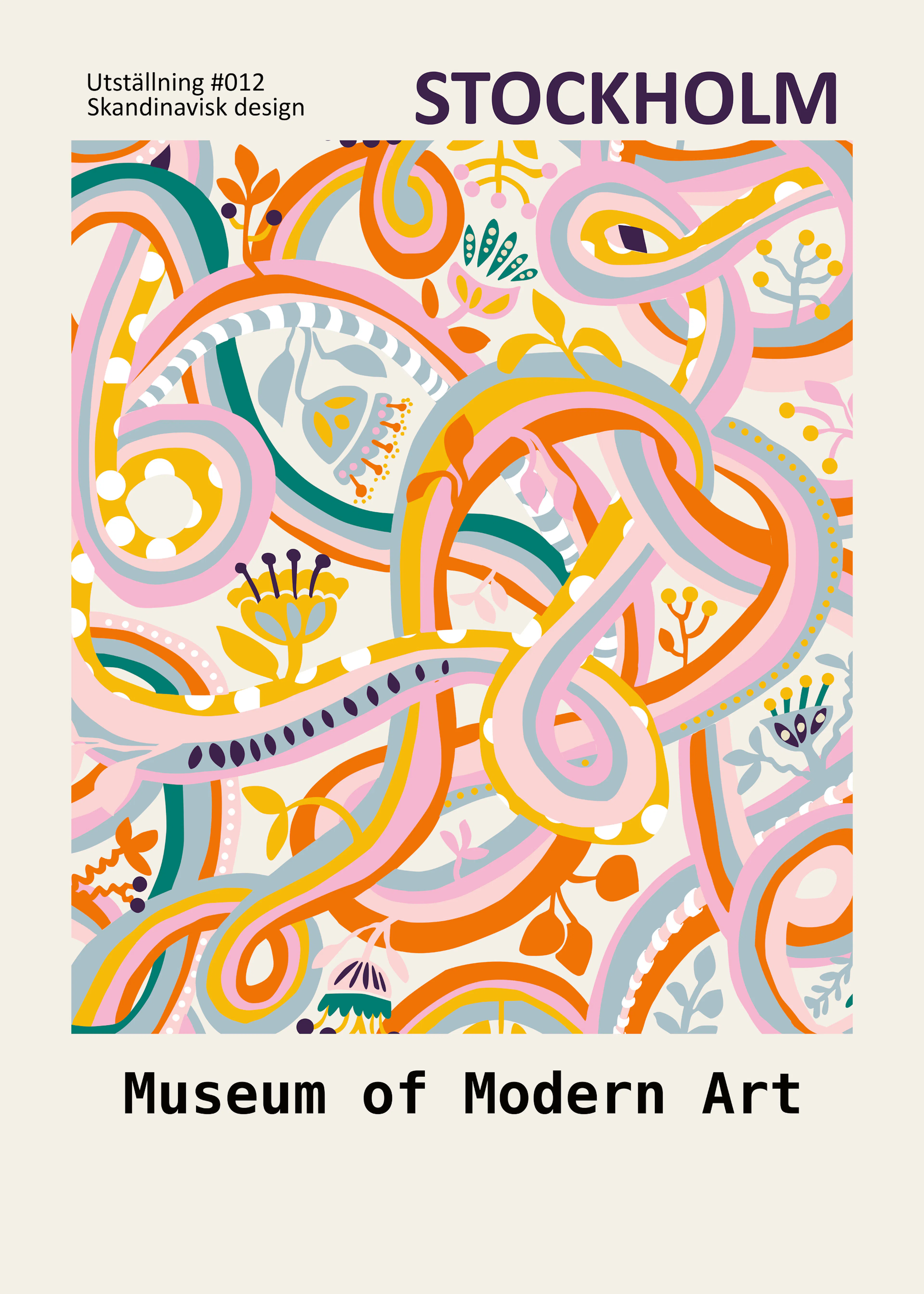 Modern Stockholm Poster 0