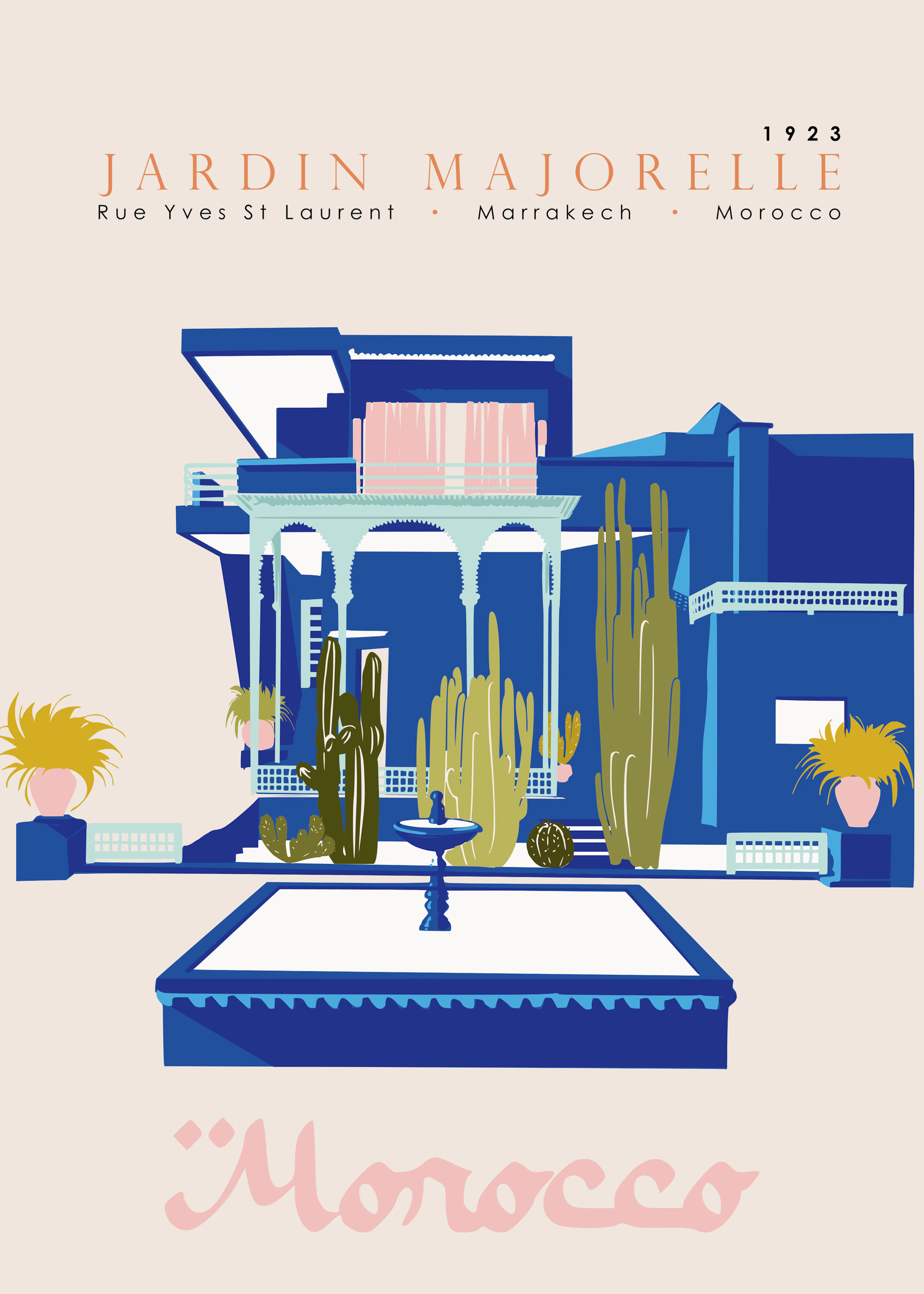 Morocco Travel Poster 0