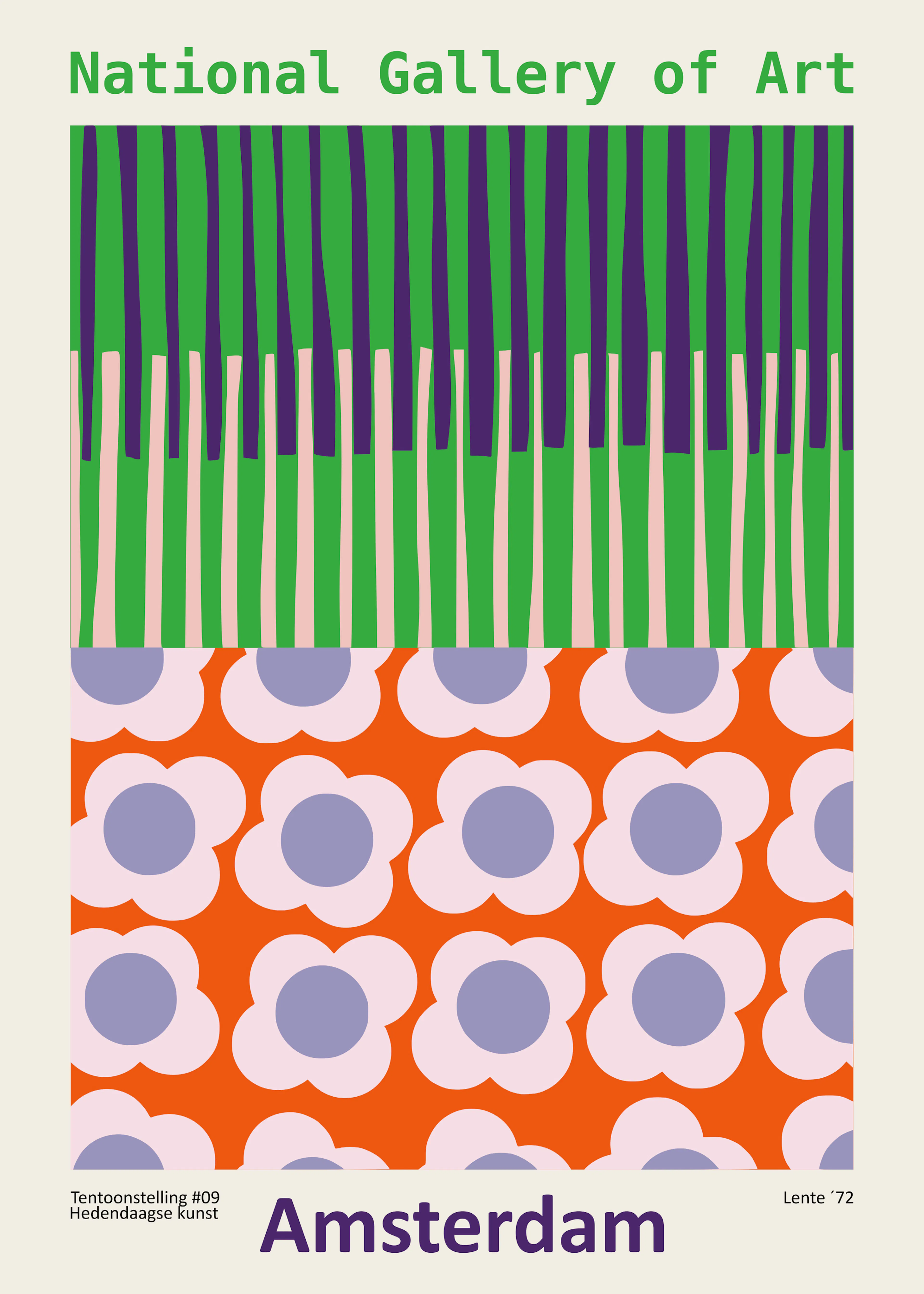 Abstract Amsterdam Poster 0