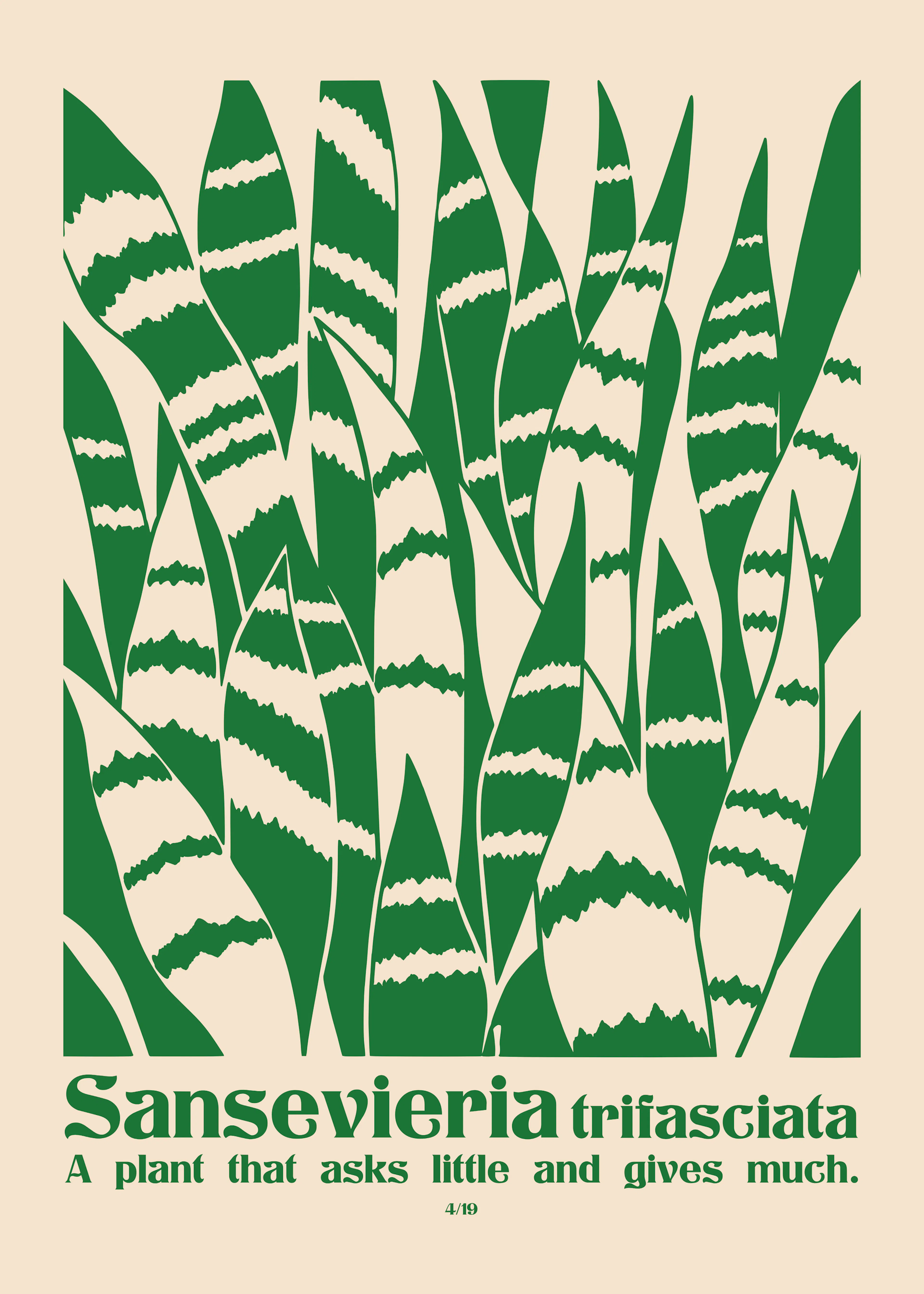 Snake Plant Poster 0