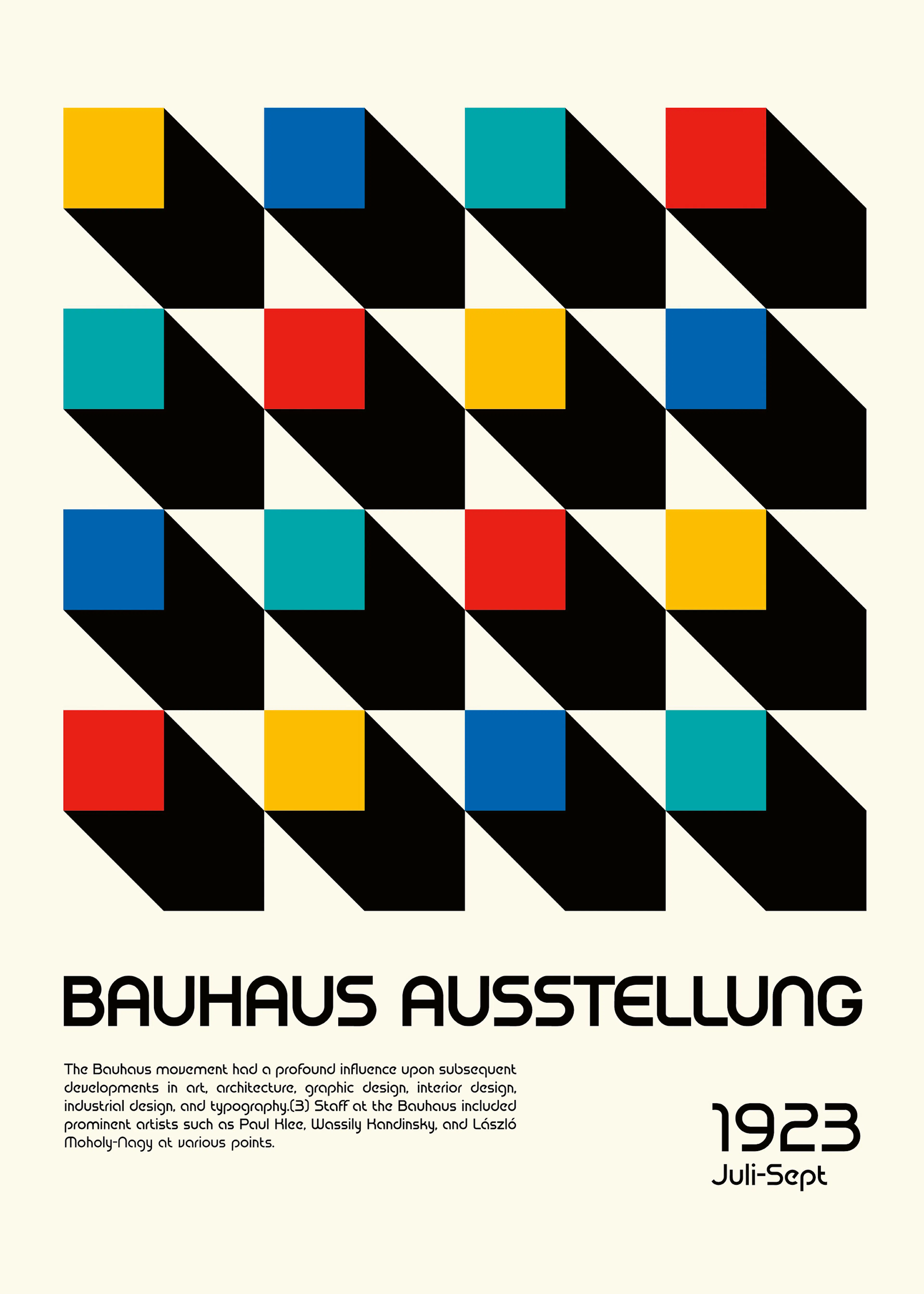 Bauhaus Exhibition Poster 0