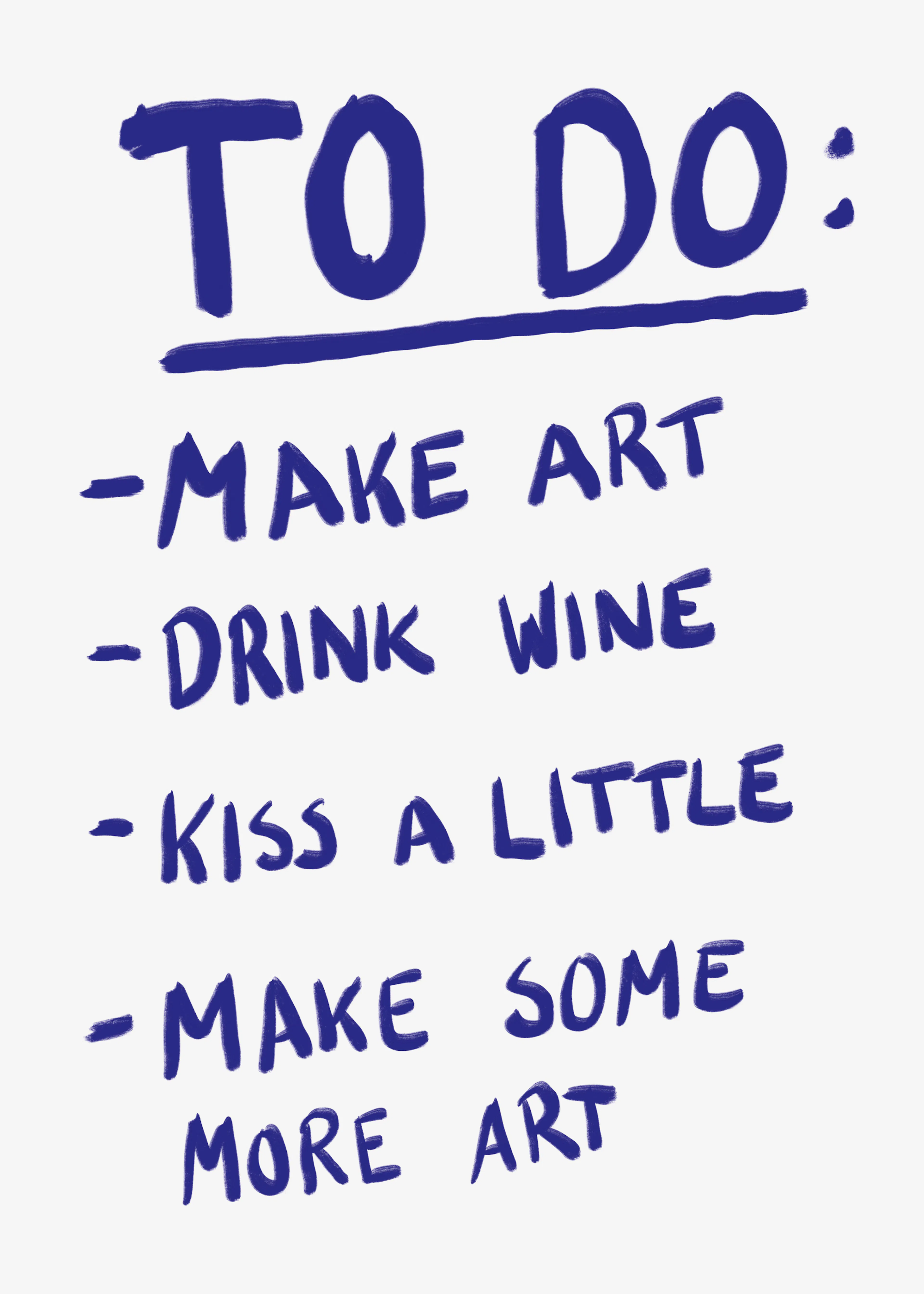 Creative To Do Poster 0