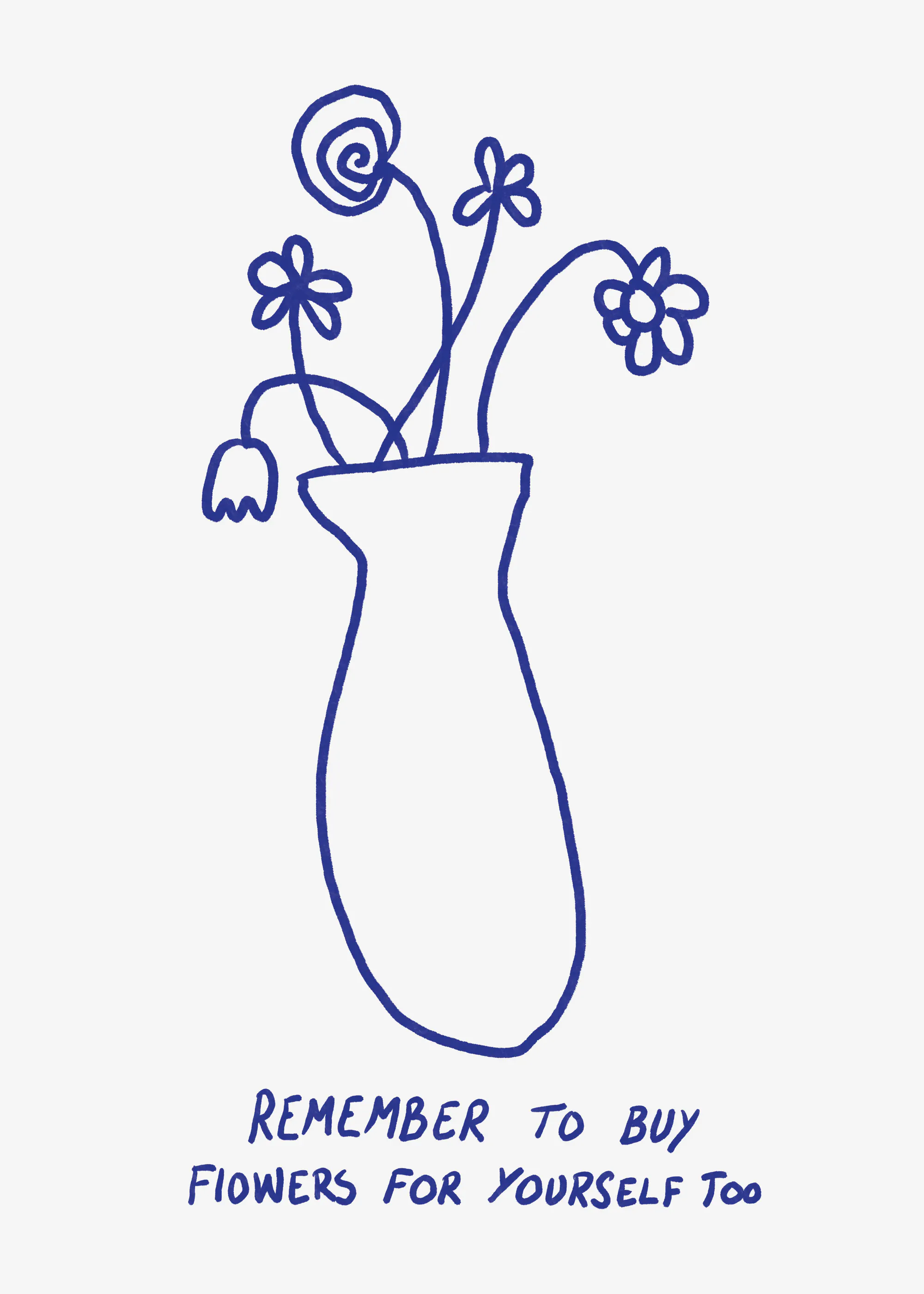 Blomster til Dig Selv Plakat 0