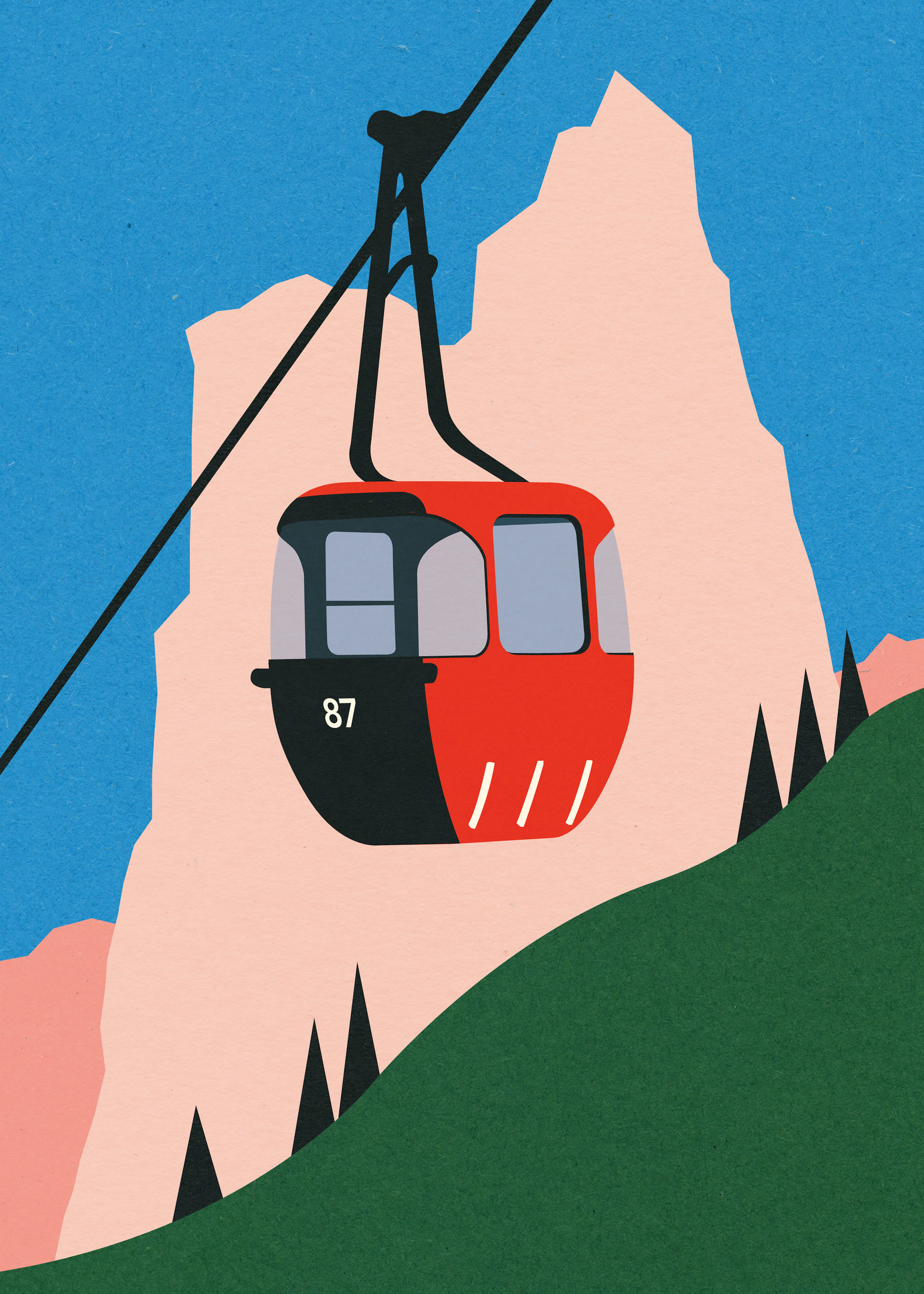 Fjelltaubane Plakat 0