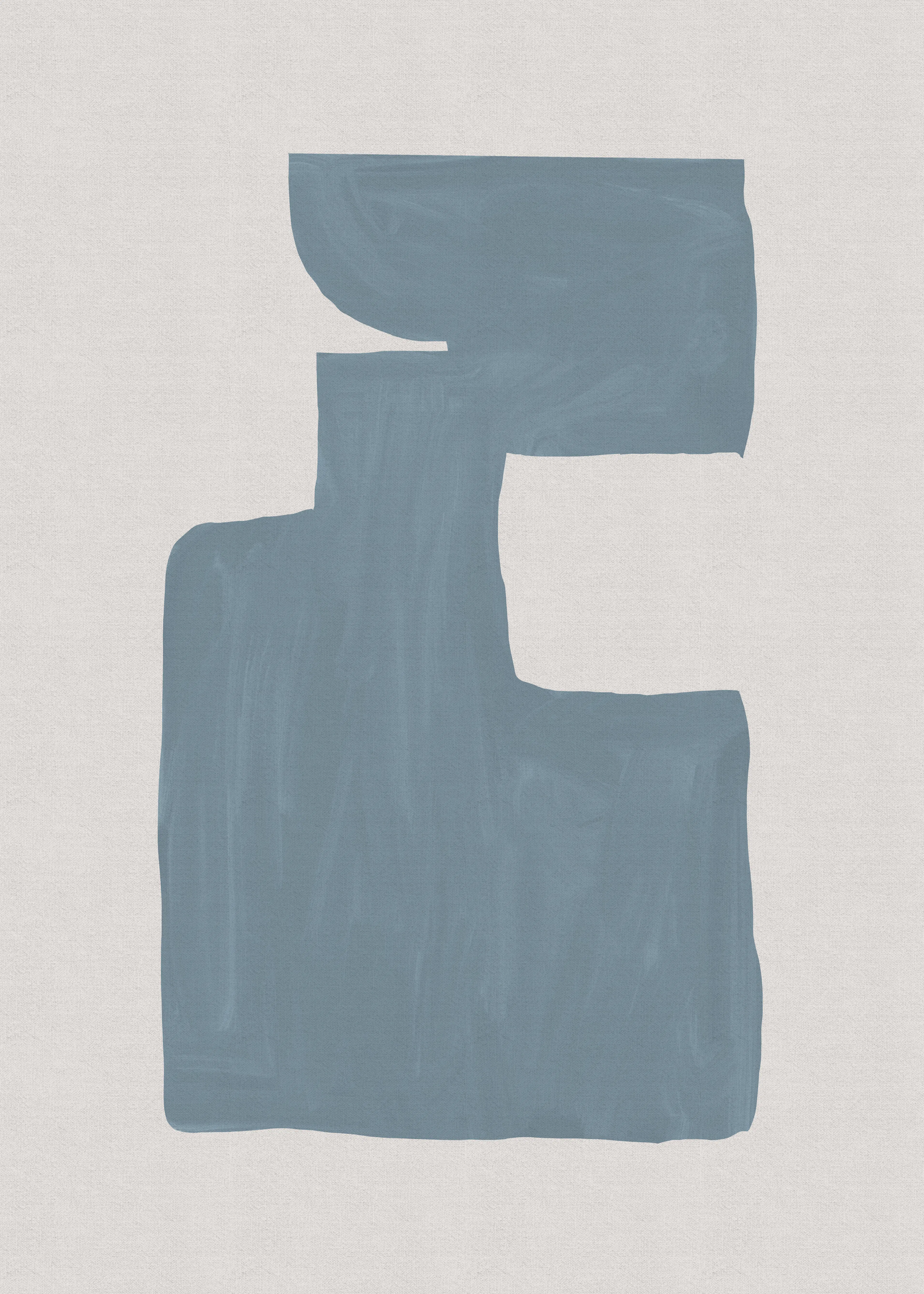 Slate Abstract Serenity Poster 0