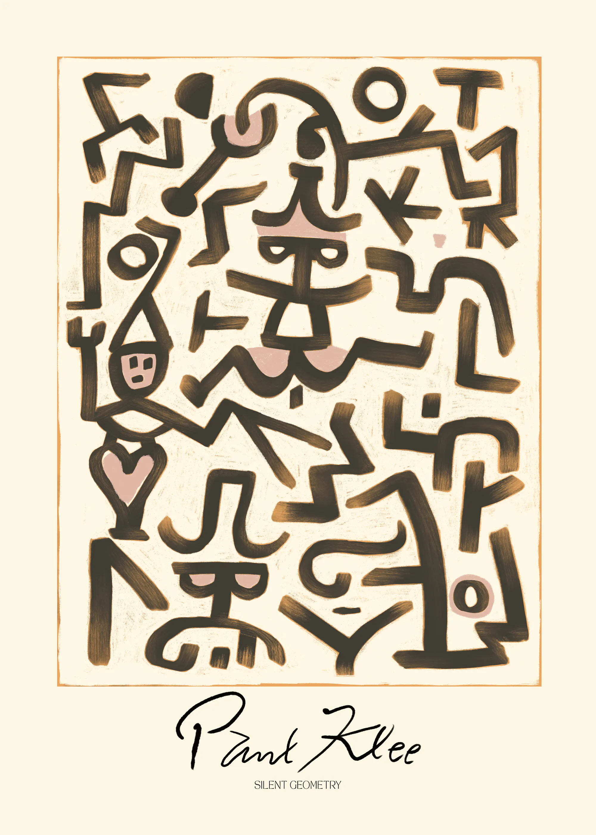Symboles Abstraits Poster 0