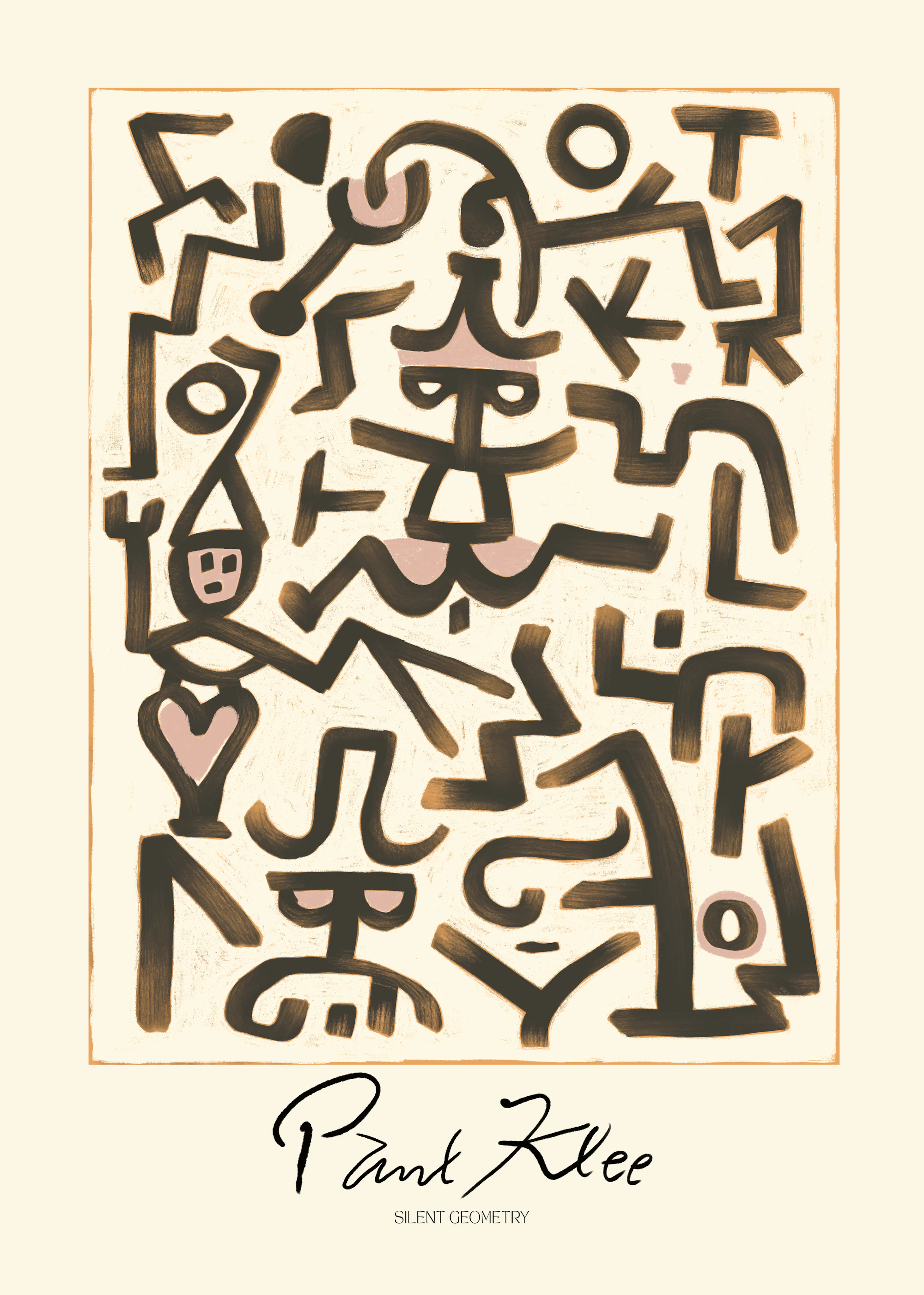 Abstract Symbols Poster 0