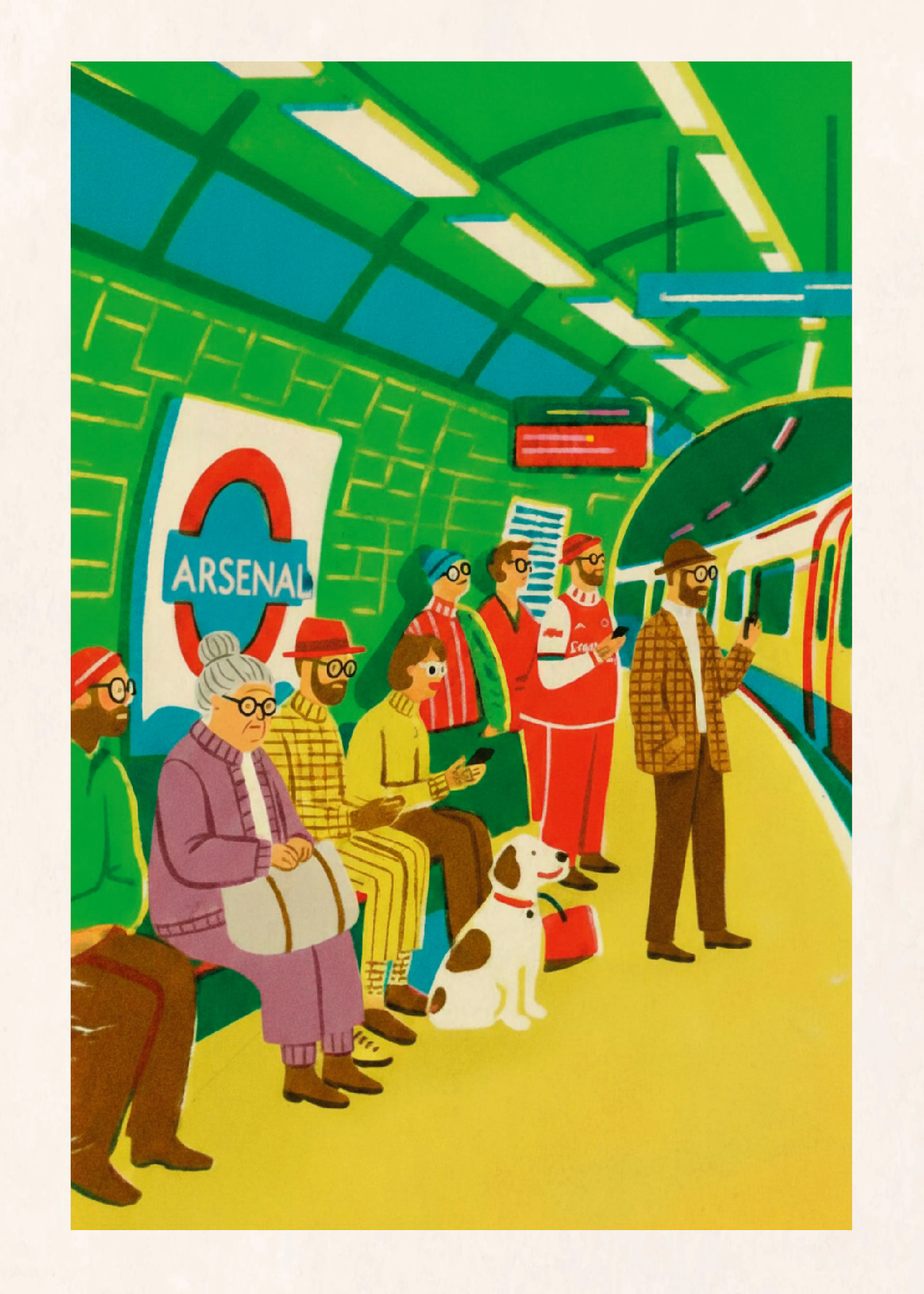 Vintage Subway Poster 0