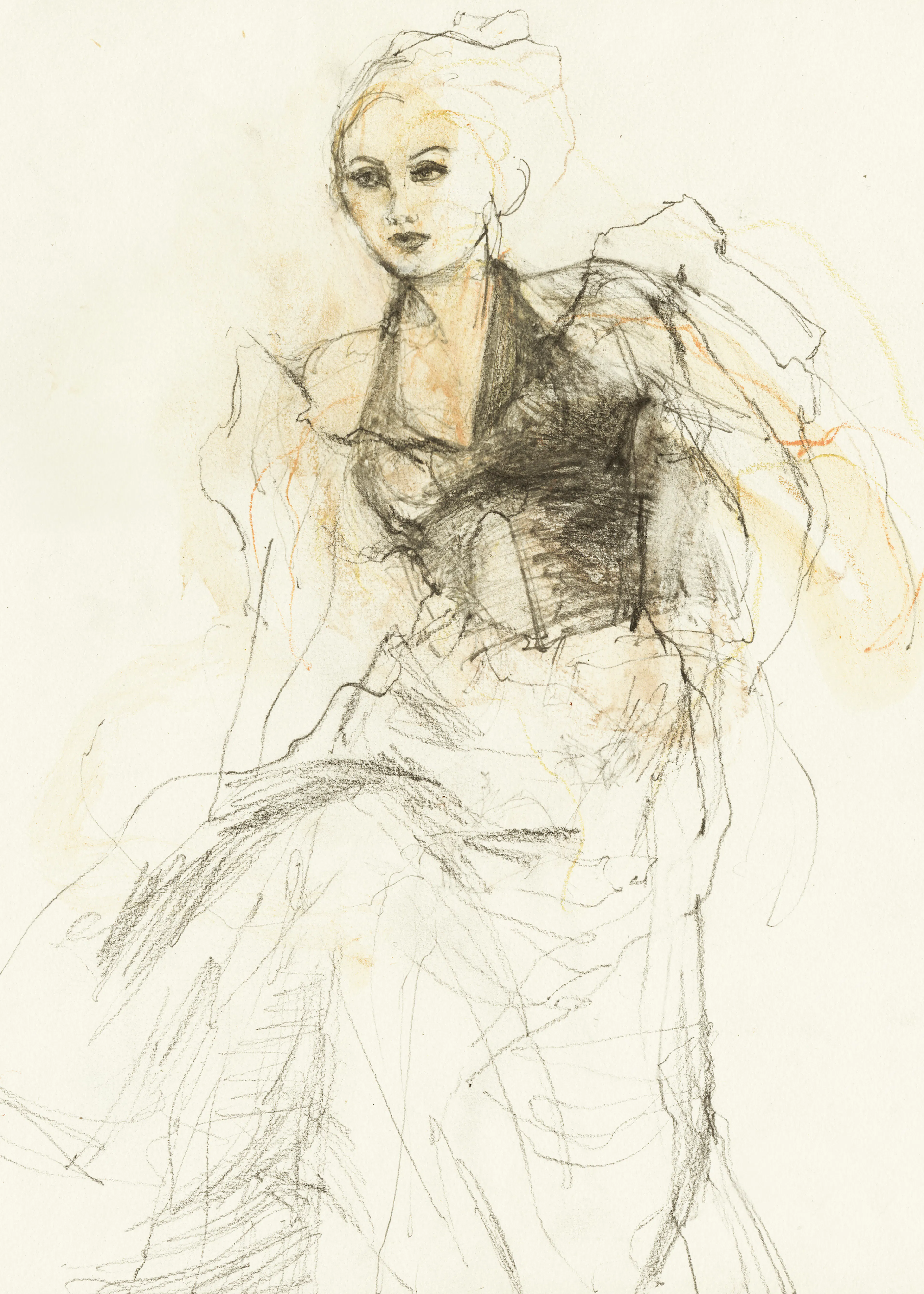 Beige Ethereal Elegance Poster 0