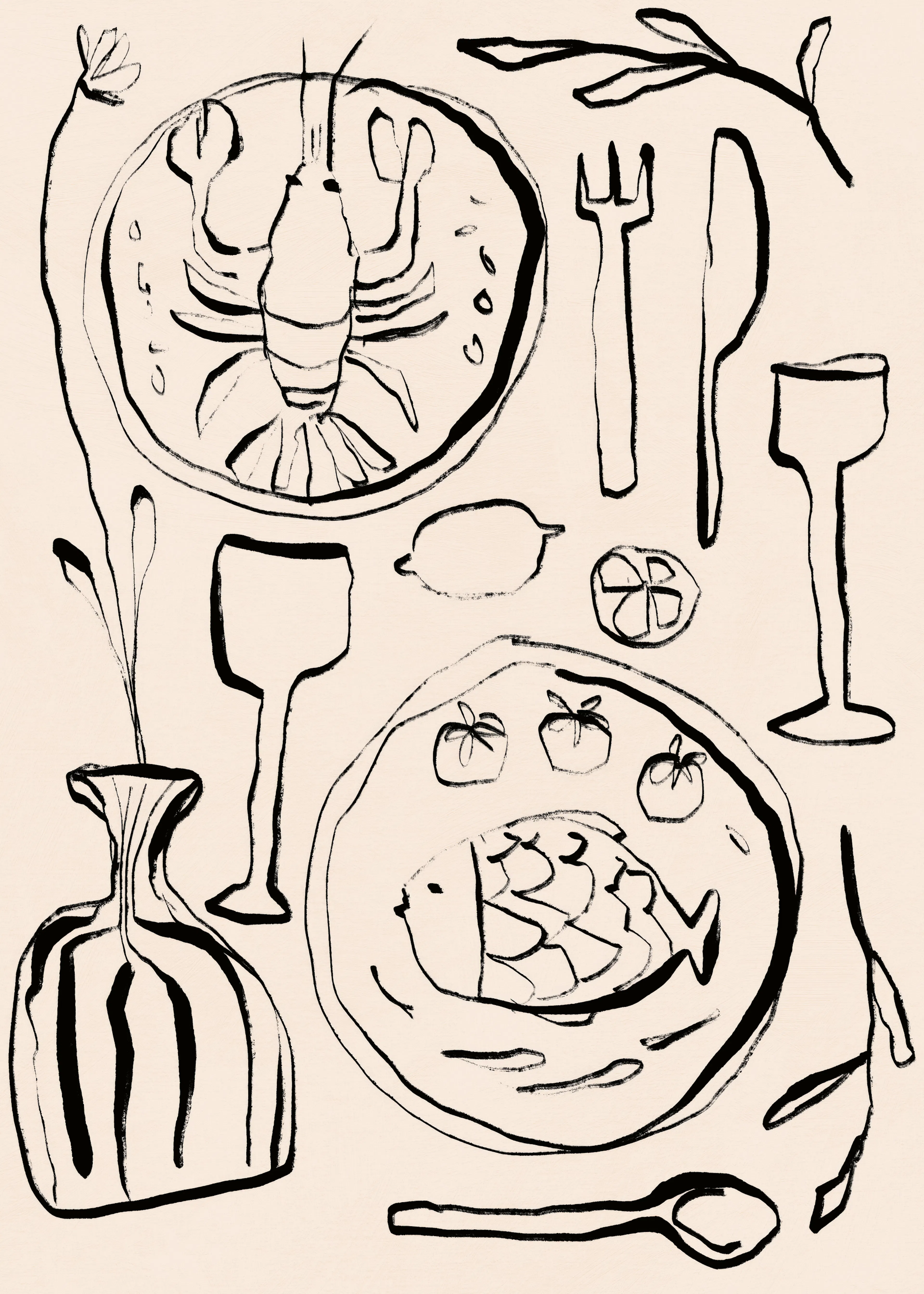 Rustic Feast Poster 0