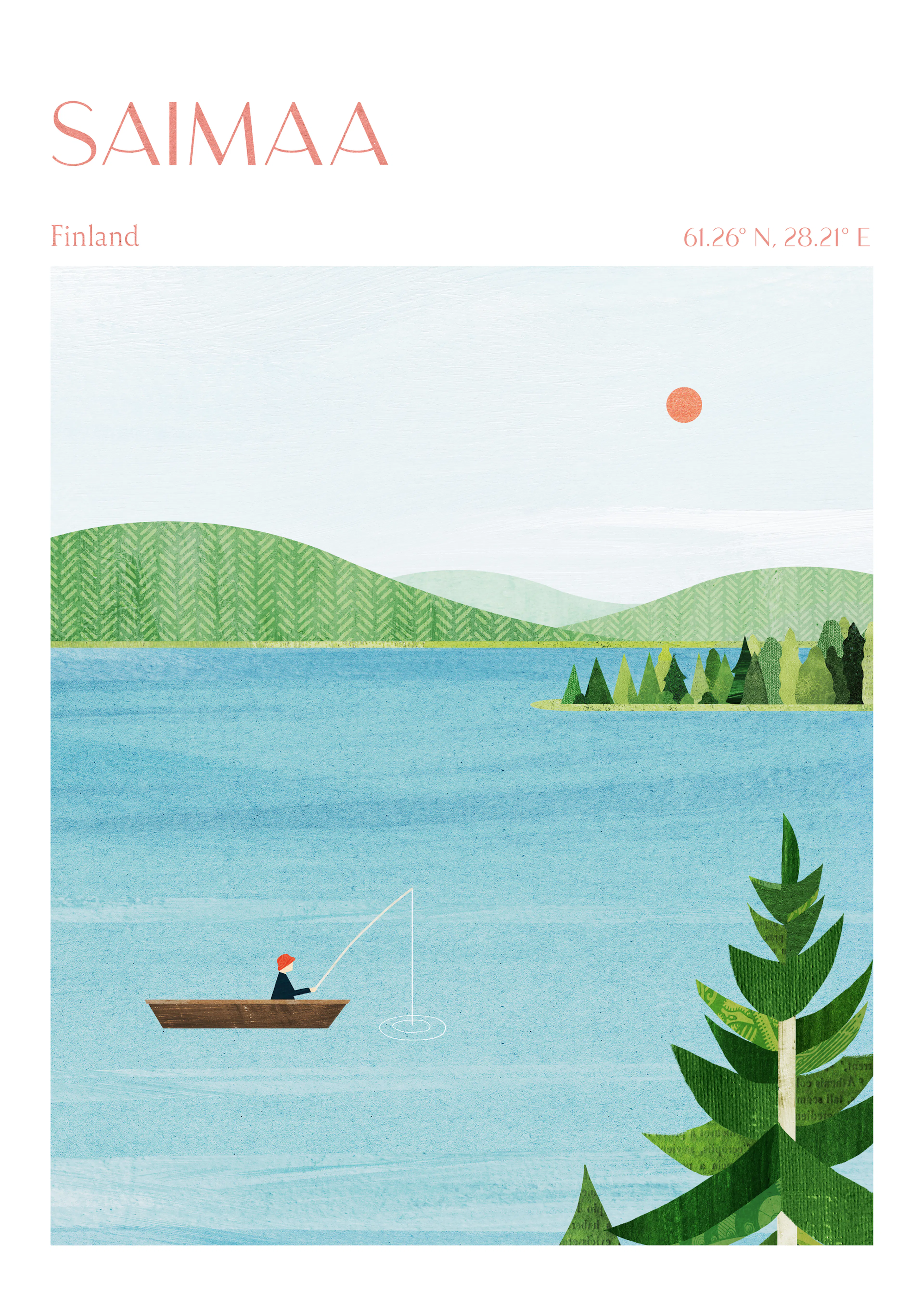Rolig Saimaa Plakat 0