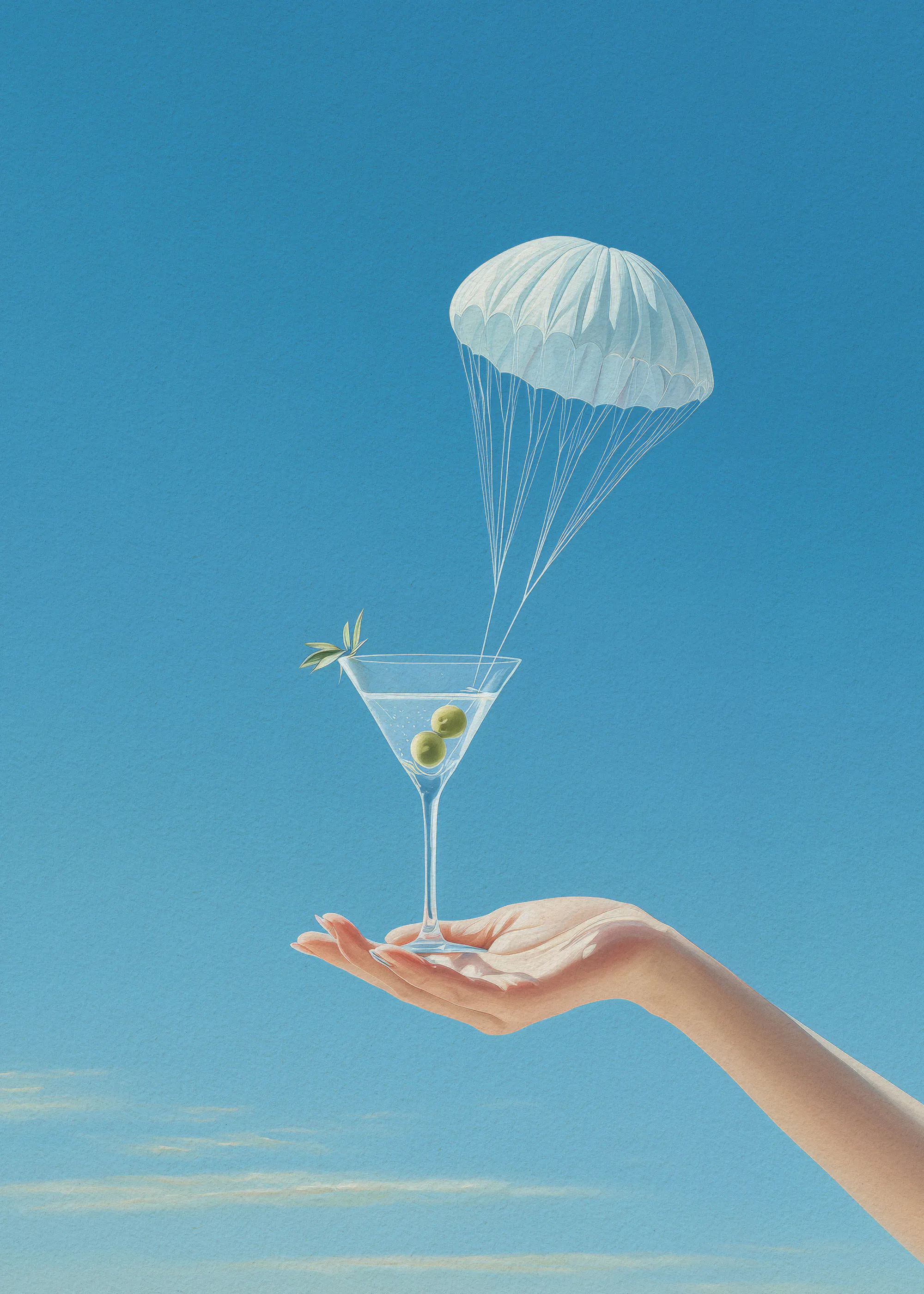 Sky High Cocktail Poster 0