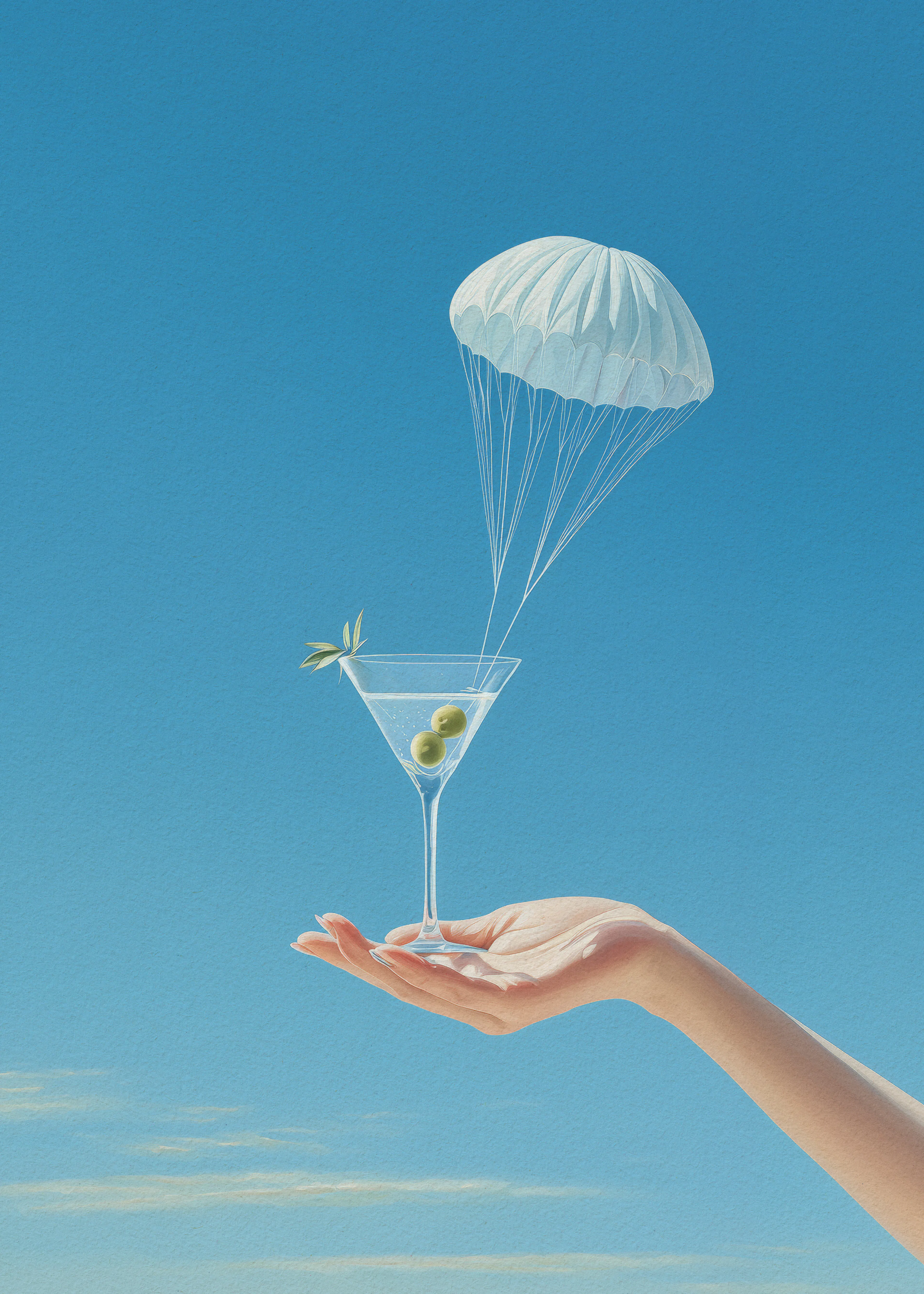 Sky High Cocktail Poster 0