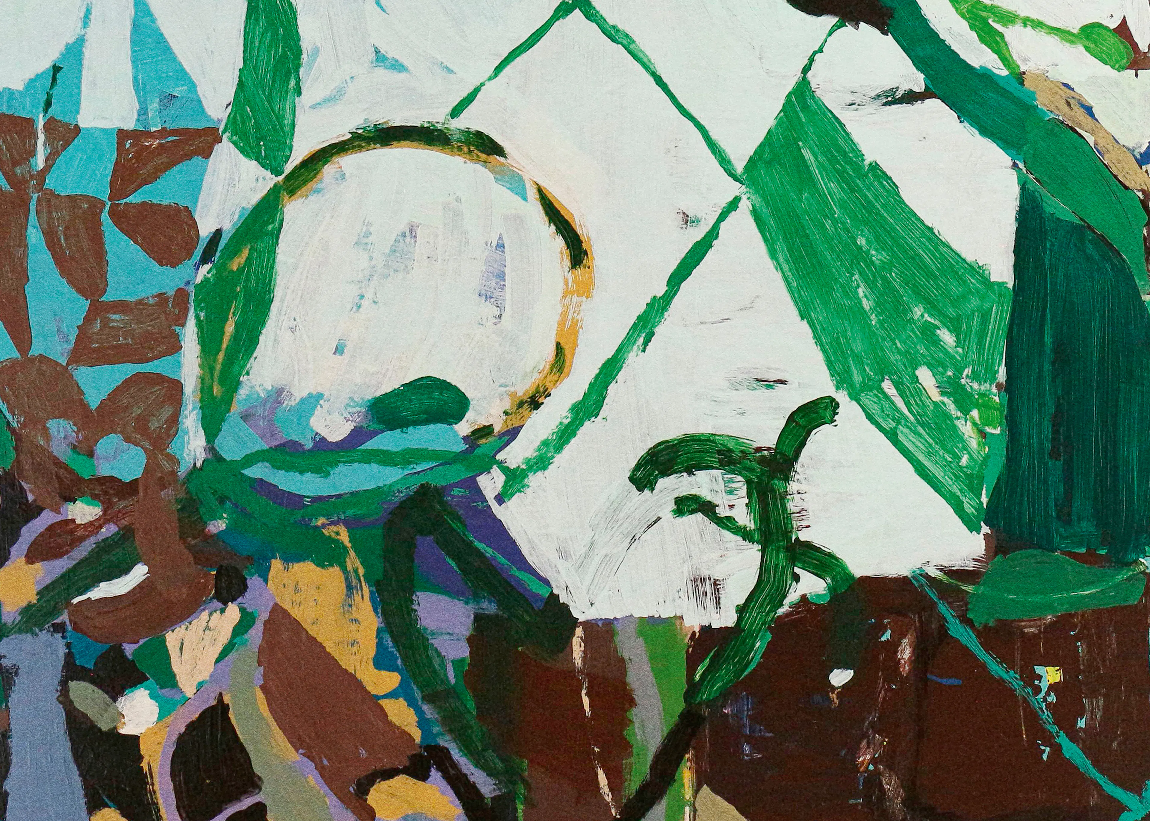 Abstract Jungle Poster 0