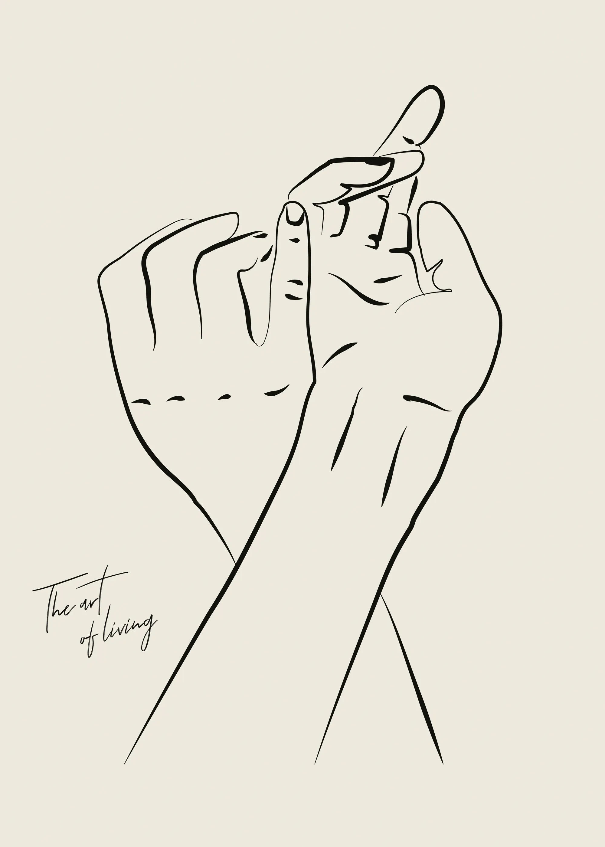 Finger Heart Poster 0