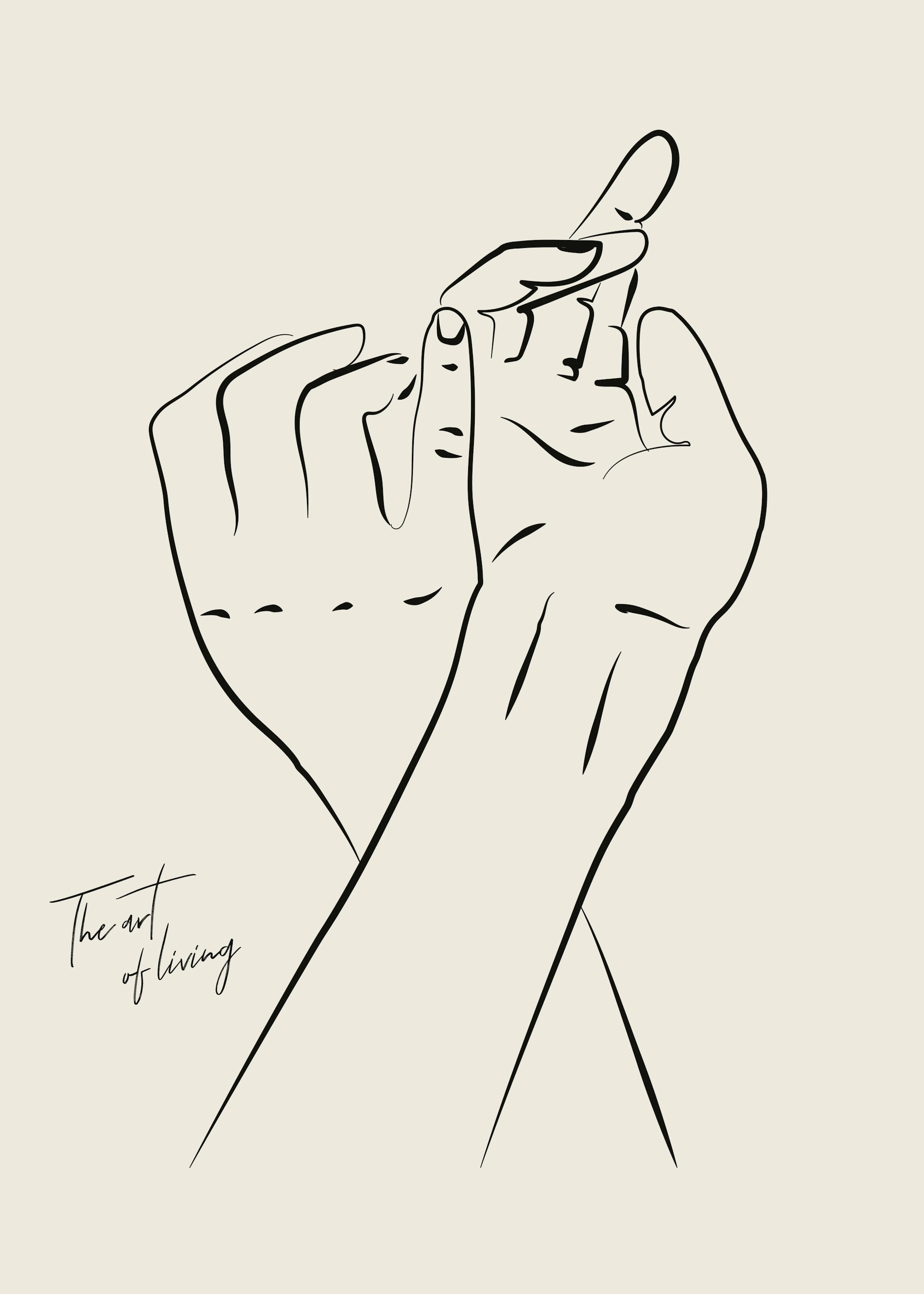 Finger Heart Poster 0