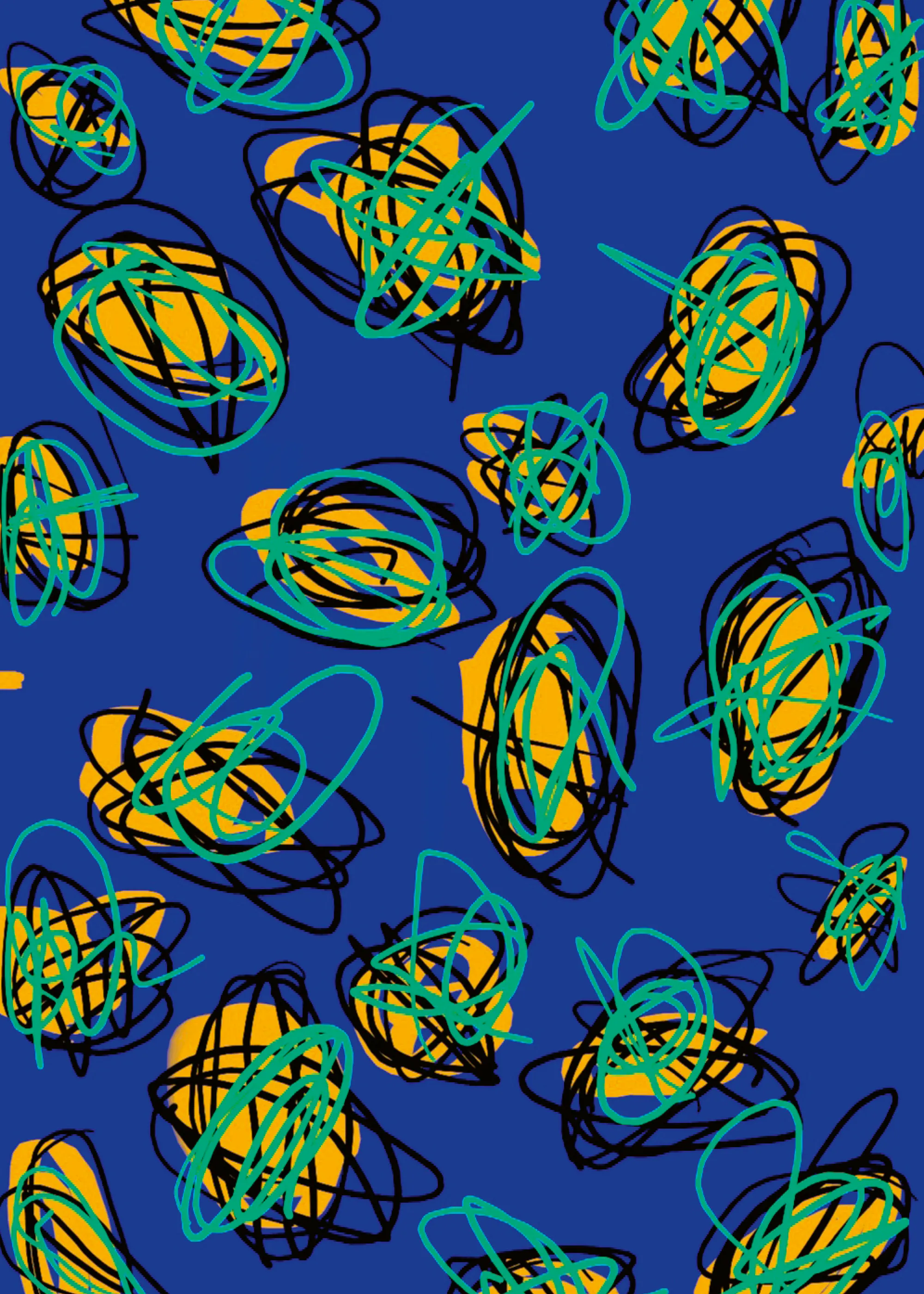 Vibrant Chaos Poster 0