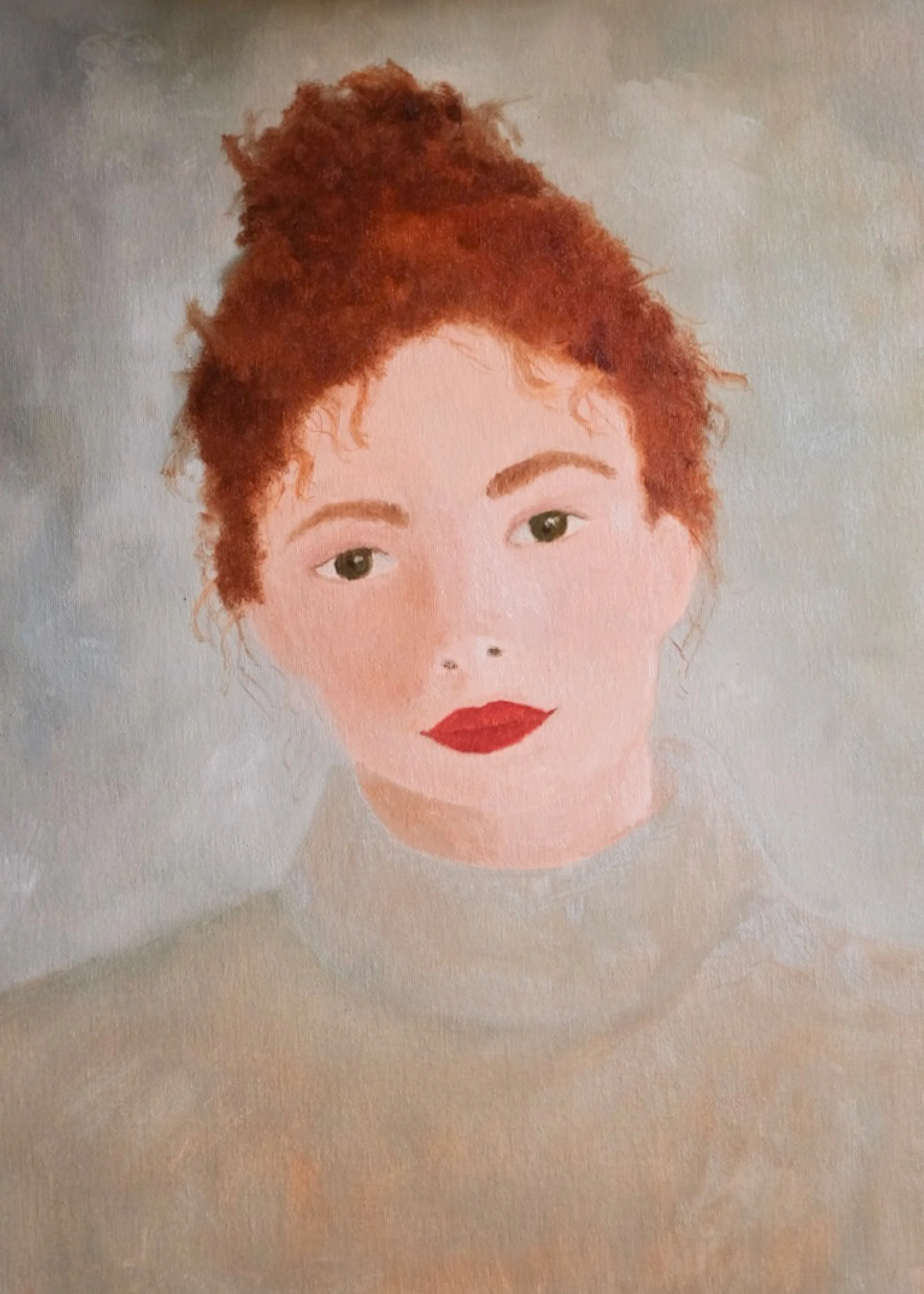 Serene Portrait Poster 0