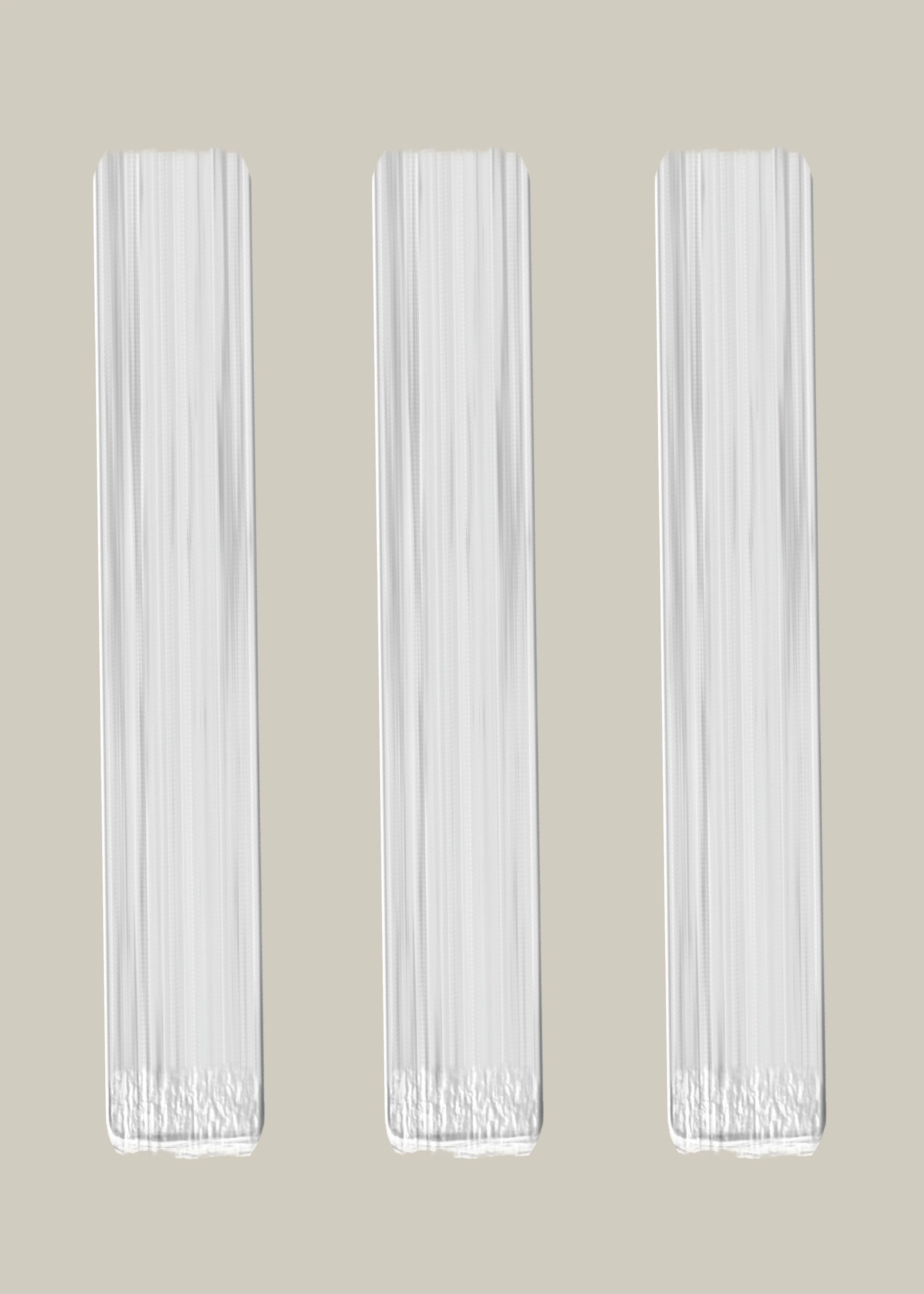 White Elegant Glassware Poster 0