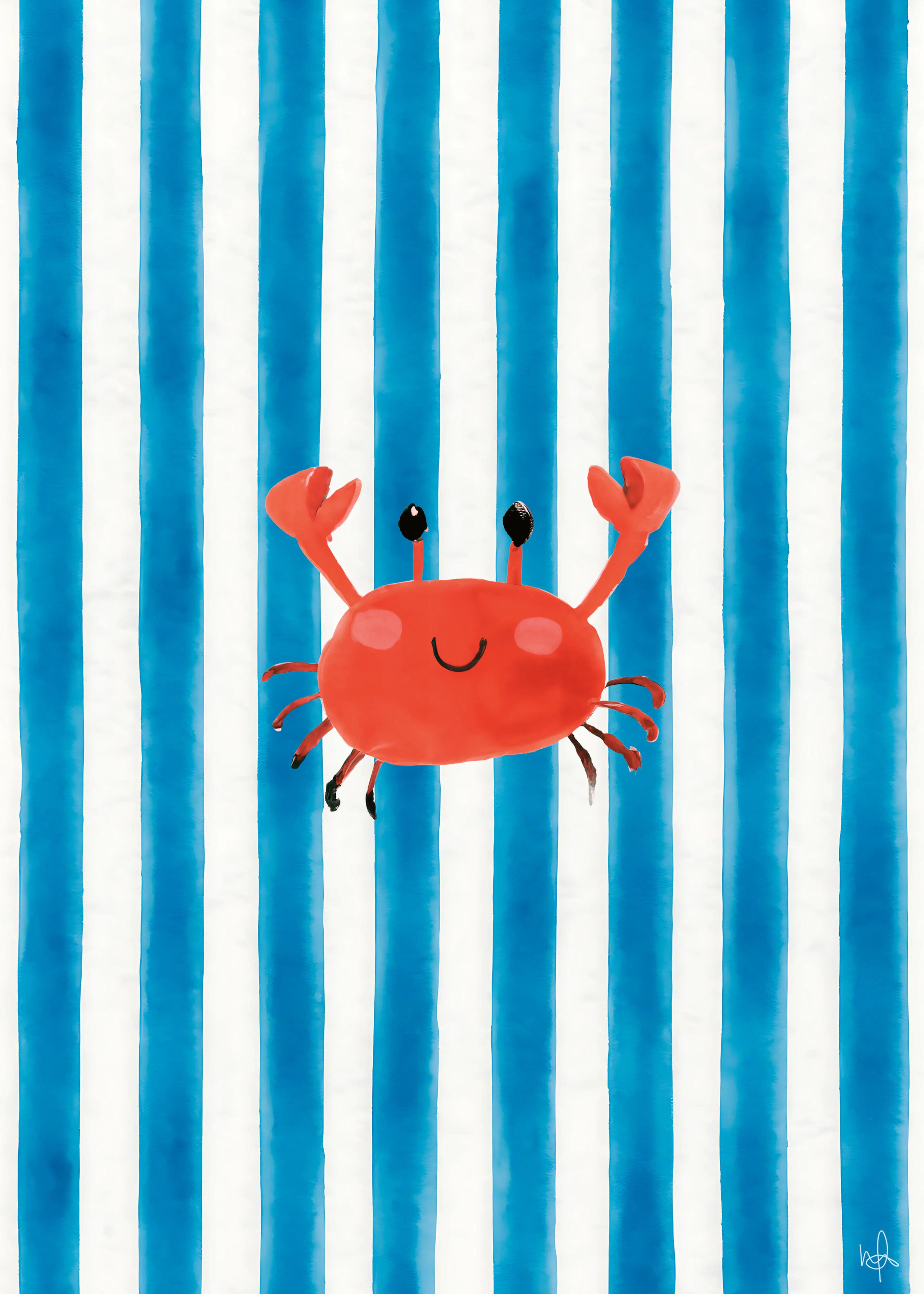 Summer Crab Poster 0