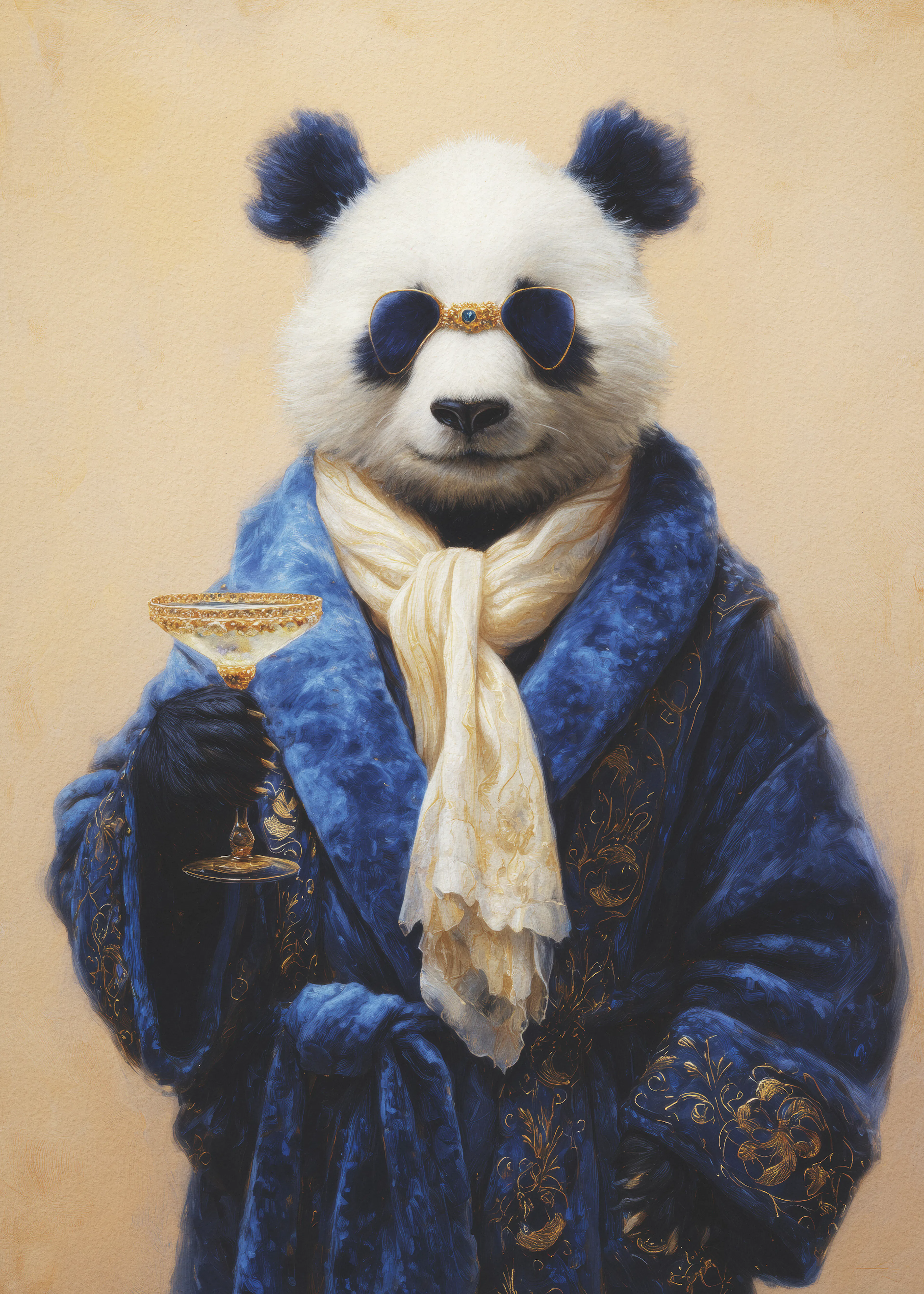 Elegant Panda Poster 0