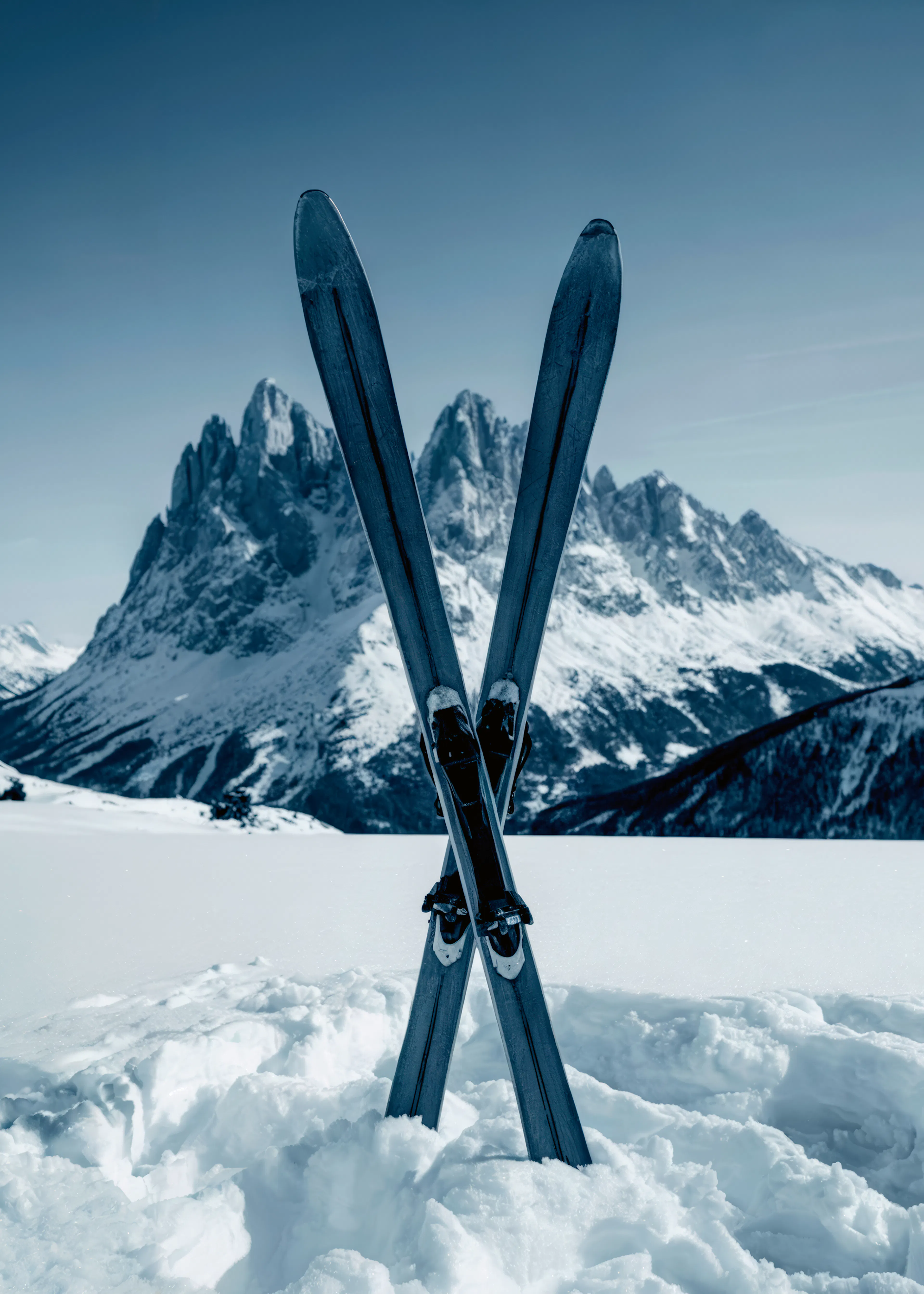 Blue Winter Adventure Poster 0