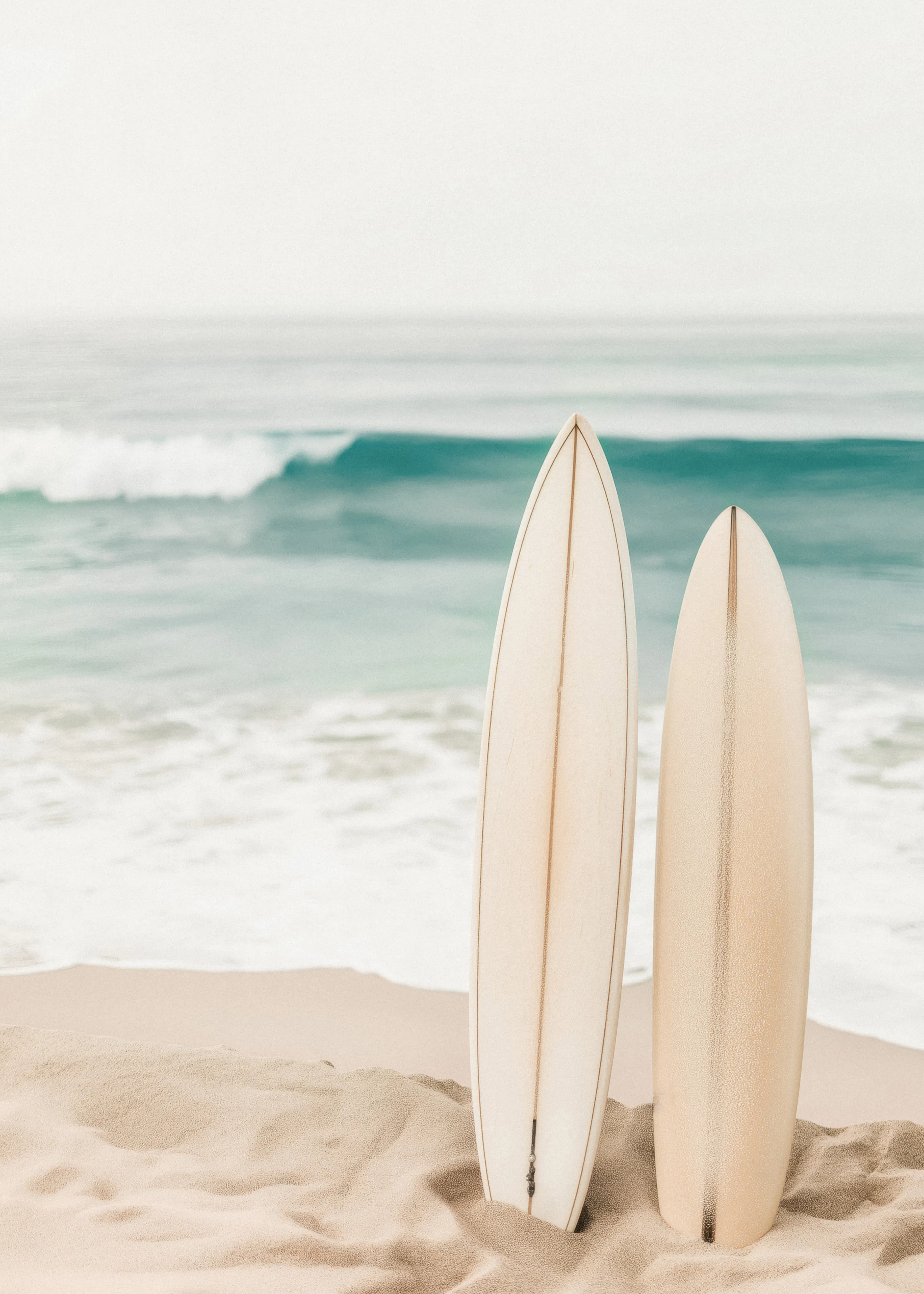 Beige Ocean Vibes Poster 0