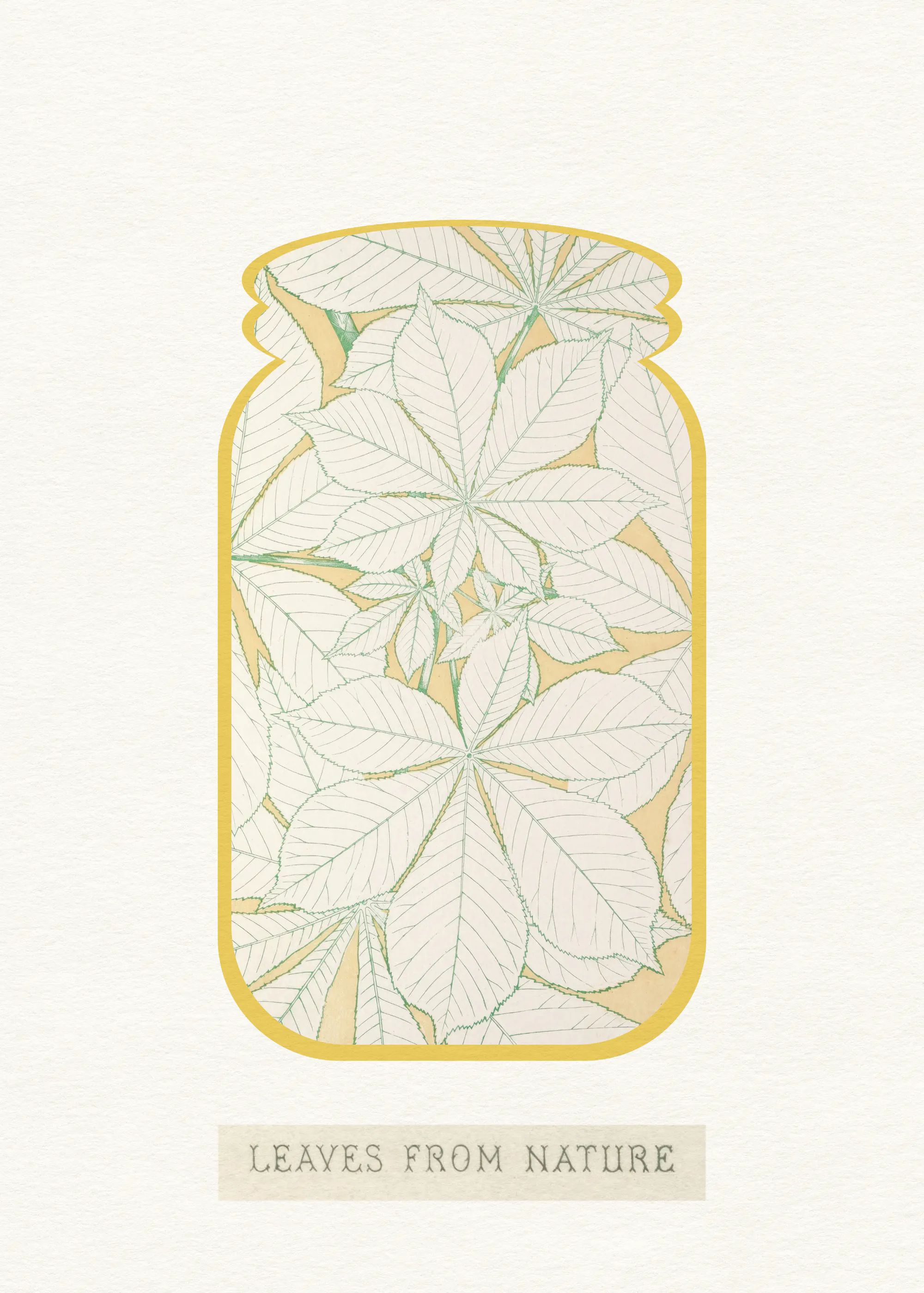 Natural Leaves Poster 0