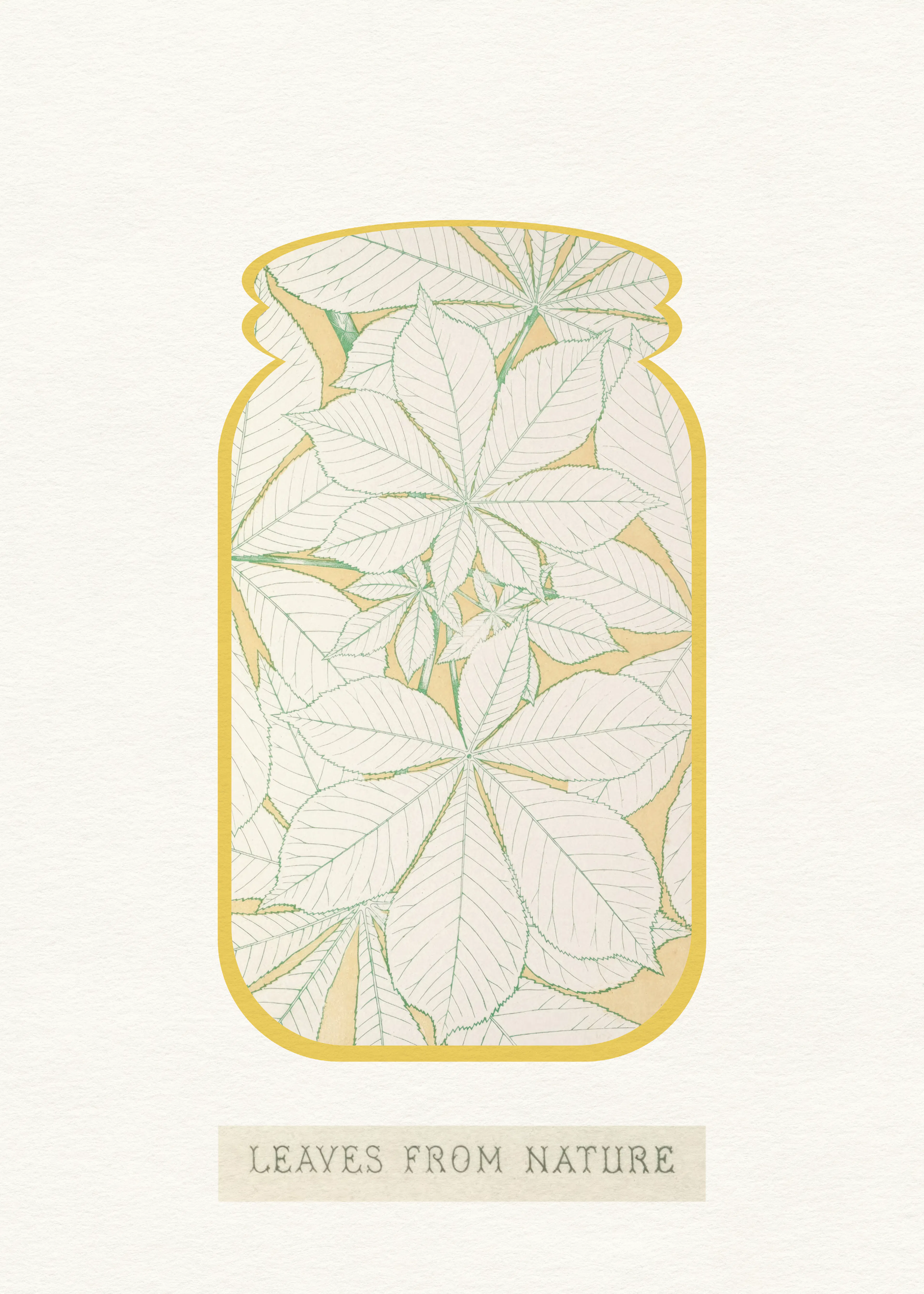 Natural Leaves Poster 0