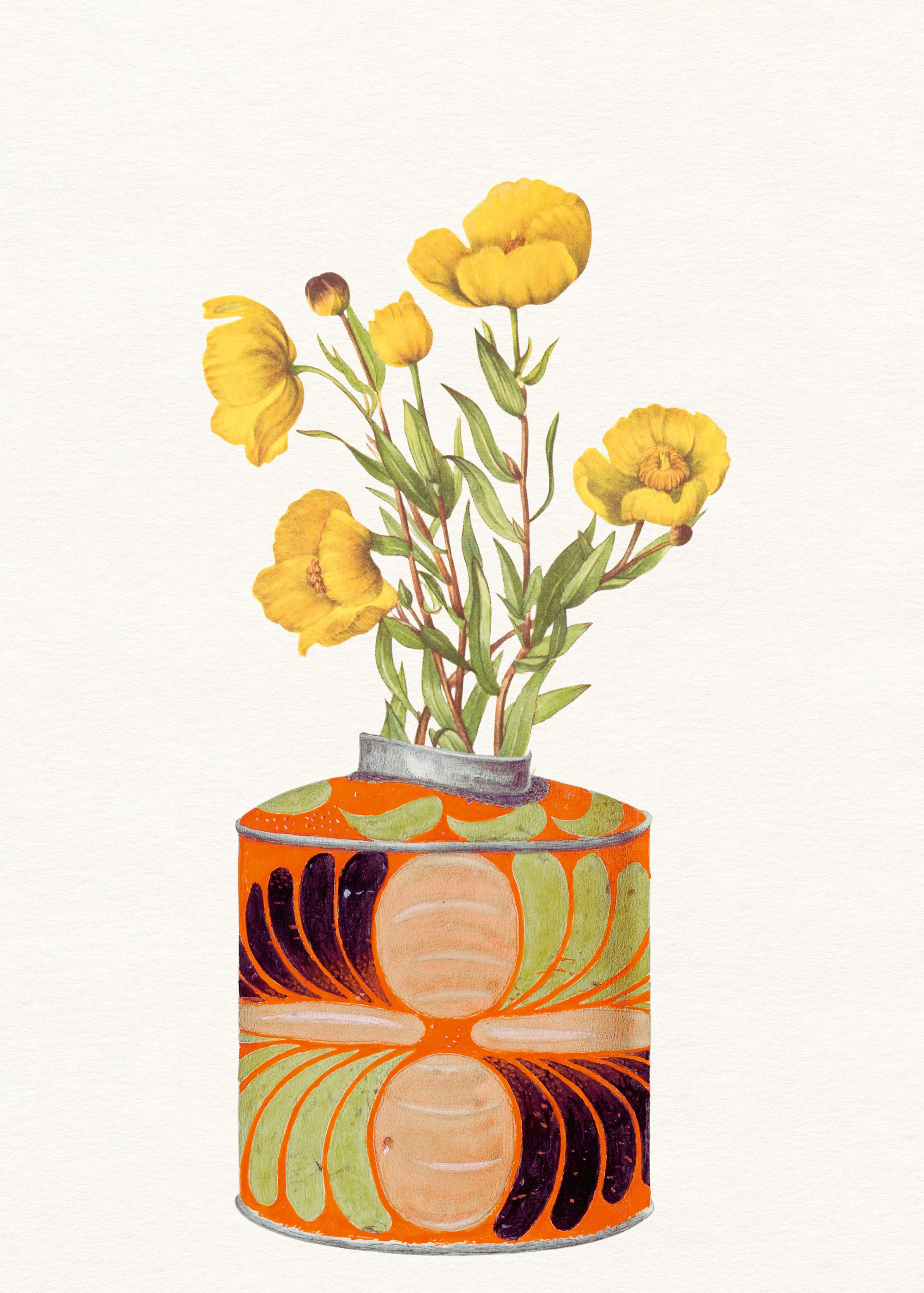 Yellow Golden Blooms Poster 0