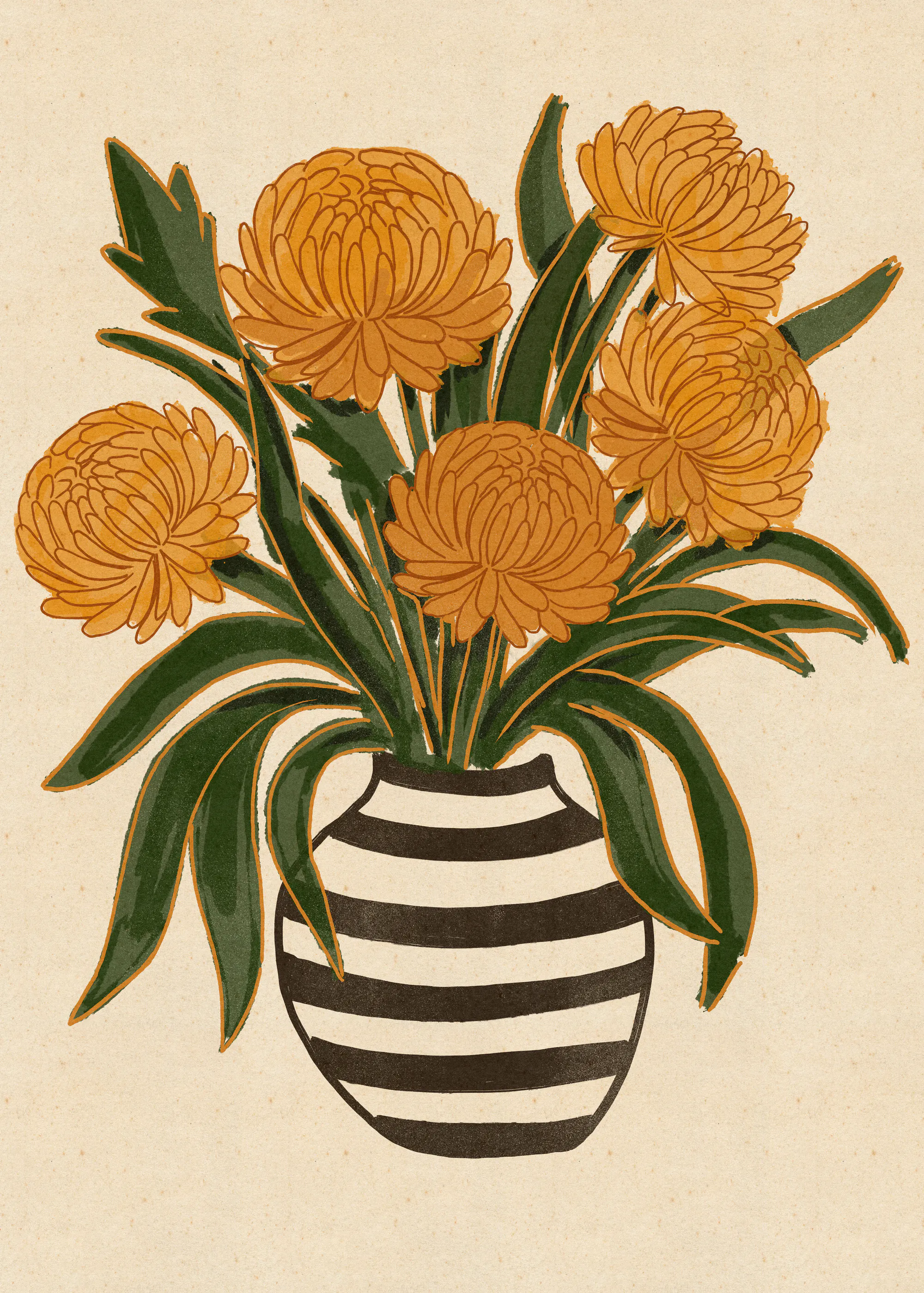 Yellow Blooms Poster 0