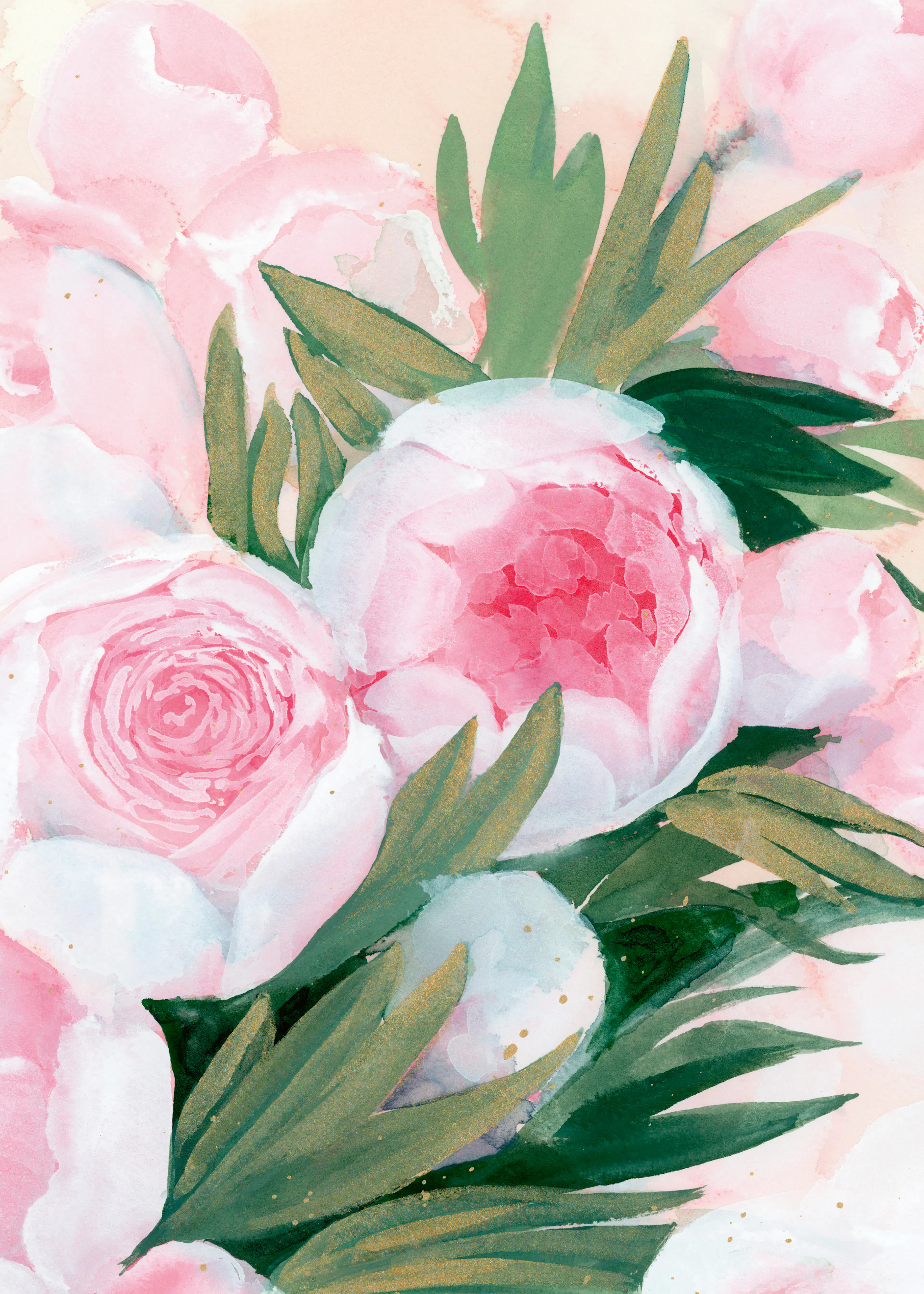 Blush Pink Bloom Poster 0