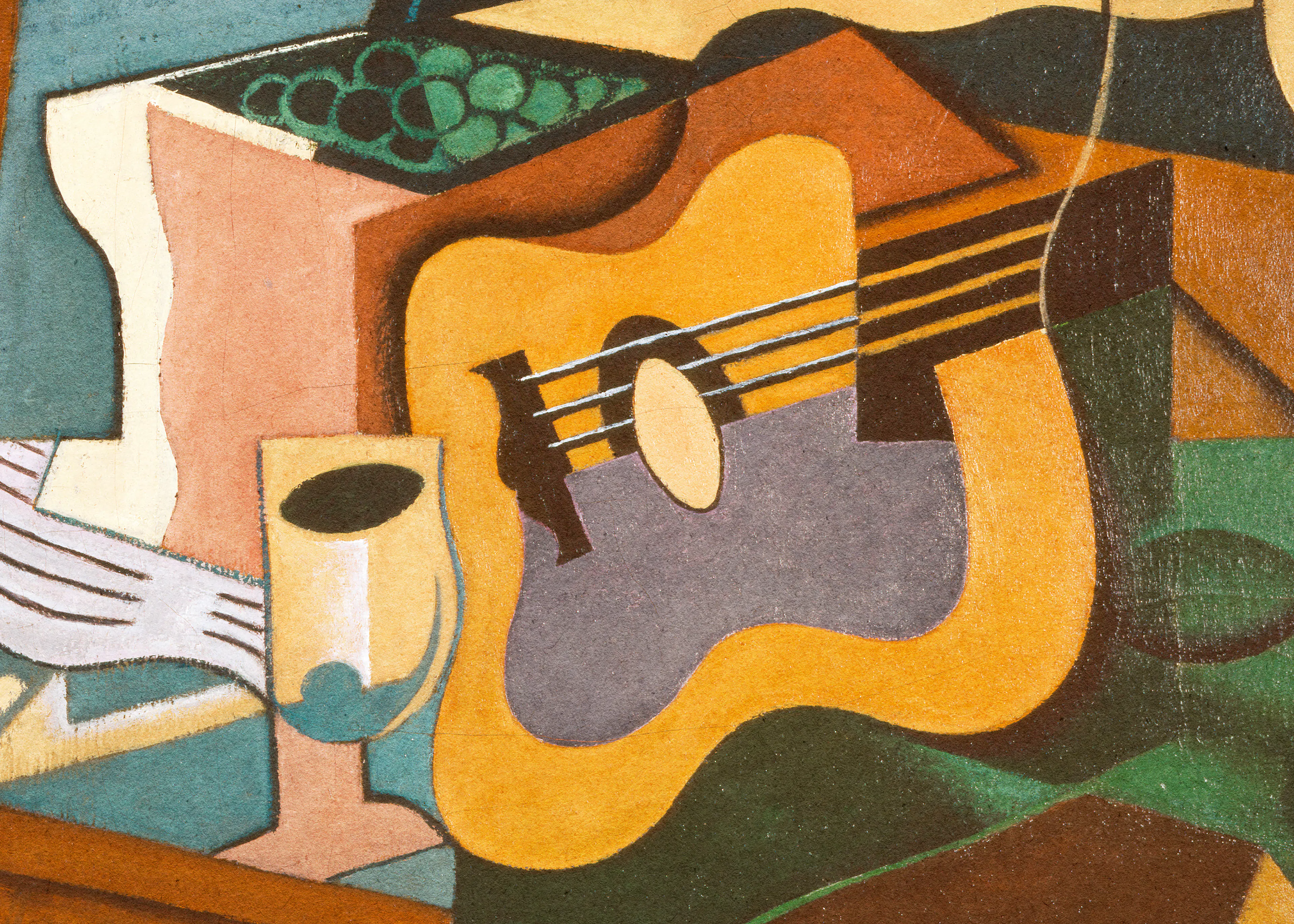 Guitarra Abstracta Póster 0
