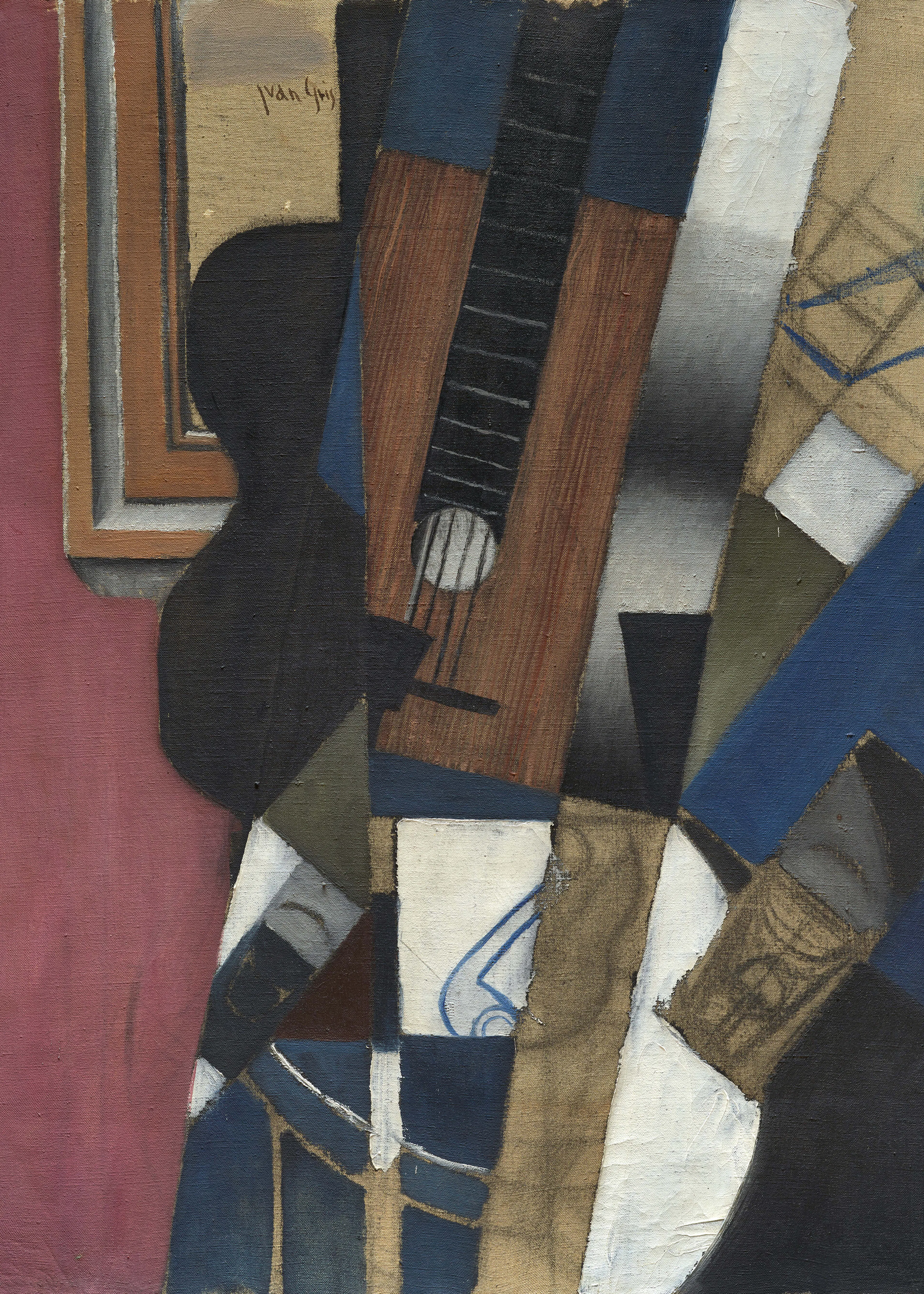 Guitarra Cubista Póster 0