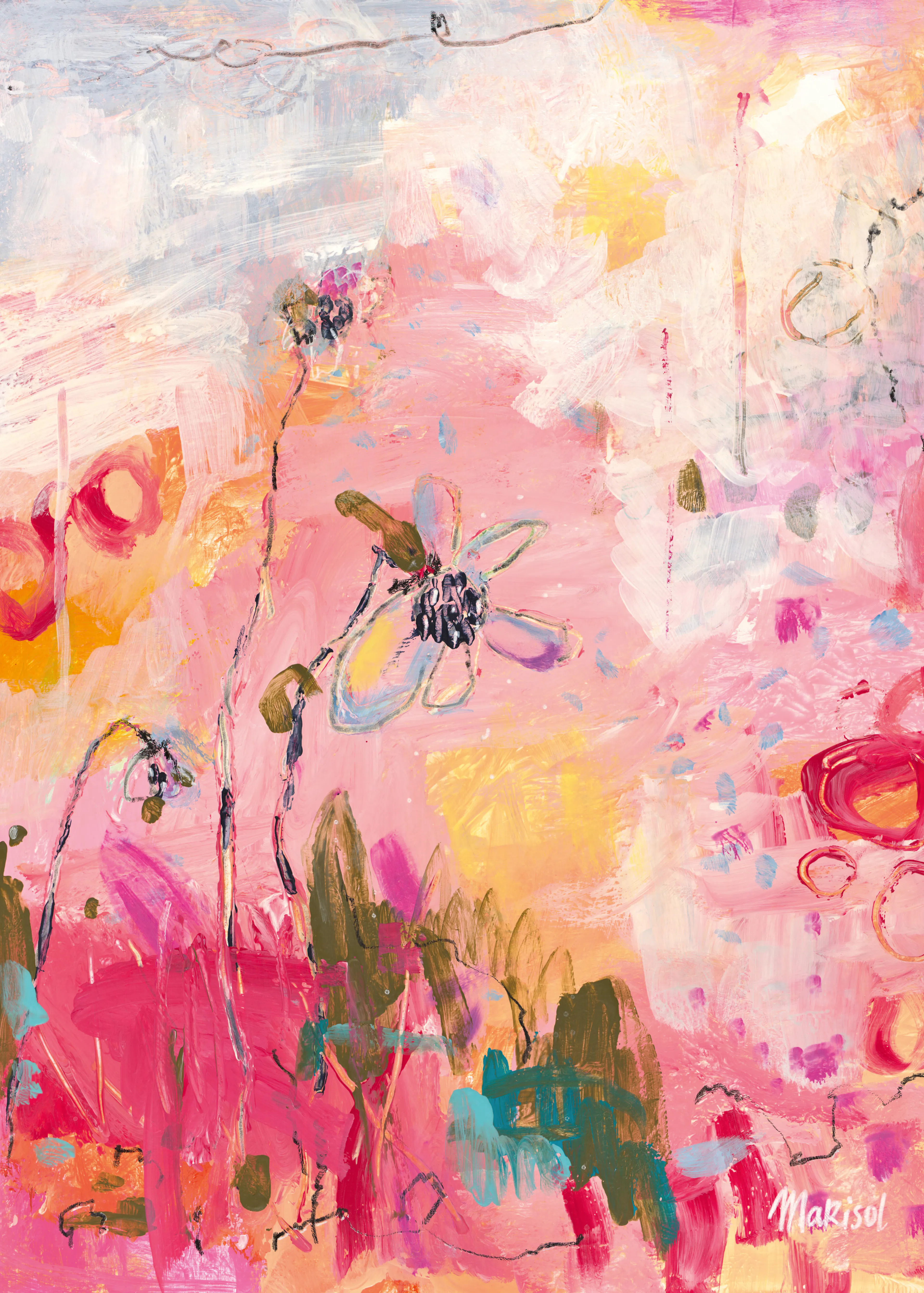Pink Spring Bloom Poster 0