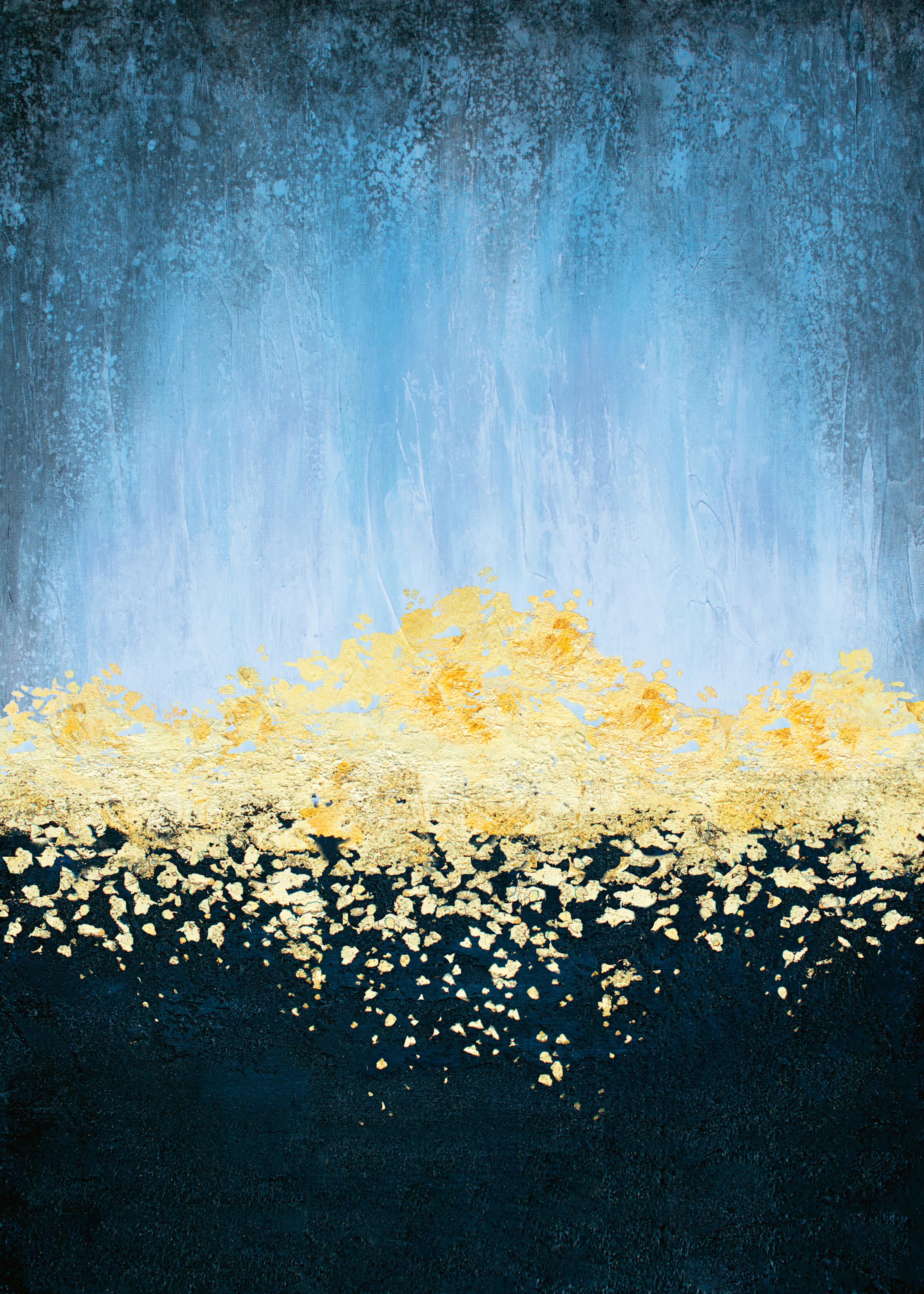 Azure Golden Horizon Poster 0