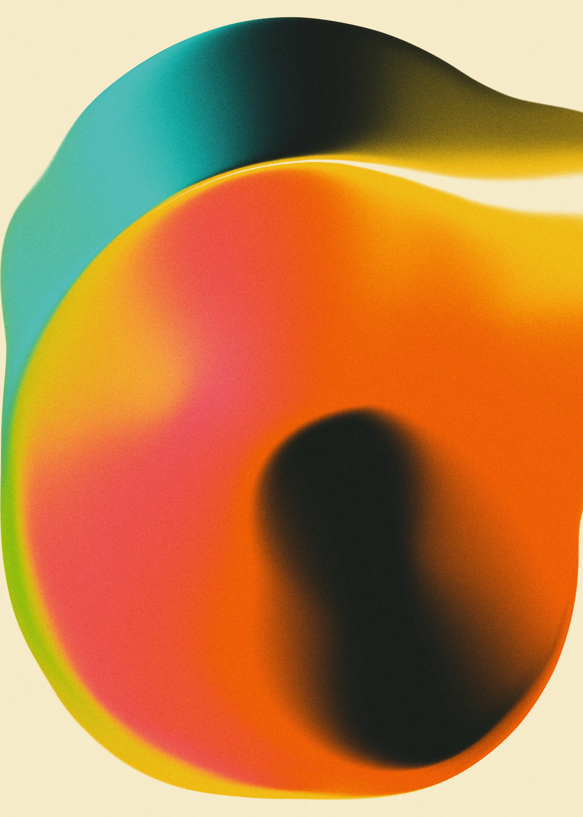 Vibrant Fluid Poster 0